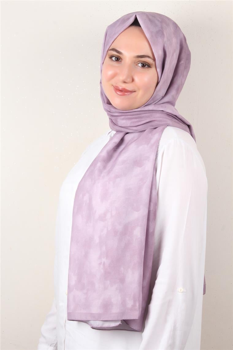 Soft Touch Şal Bulut Desen 2754-14 Lila