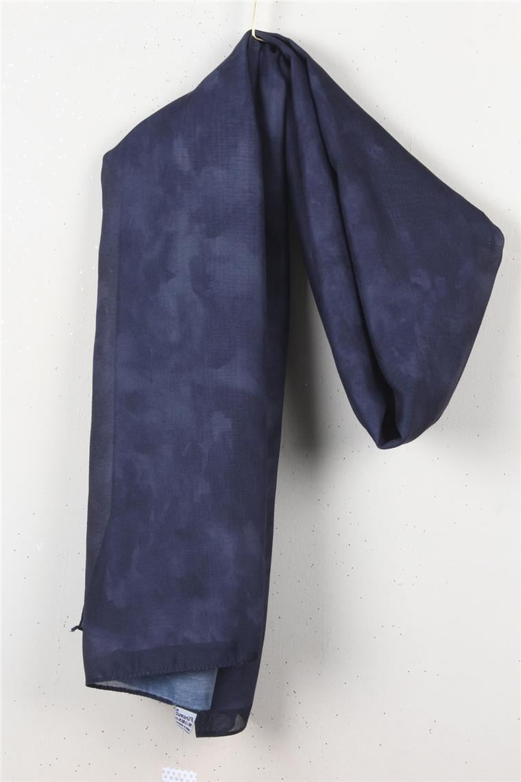 Soft Touch Şal Bulut Desen 2754-16 Lacivert