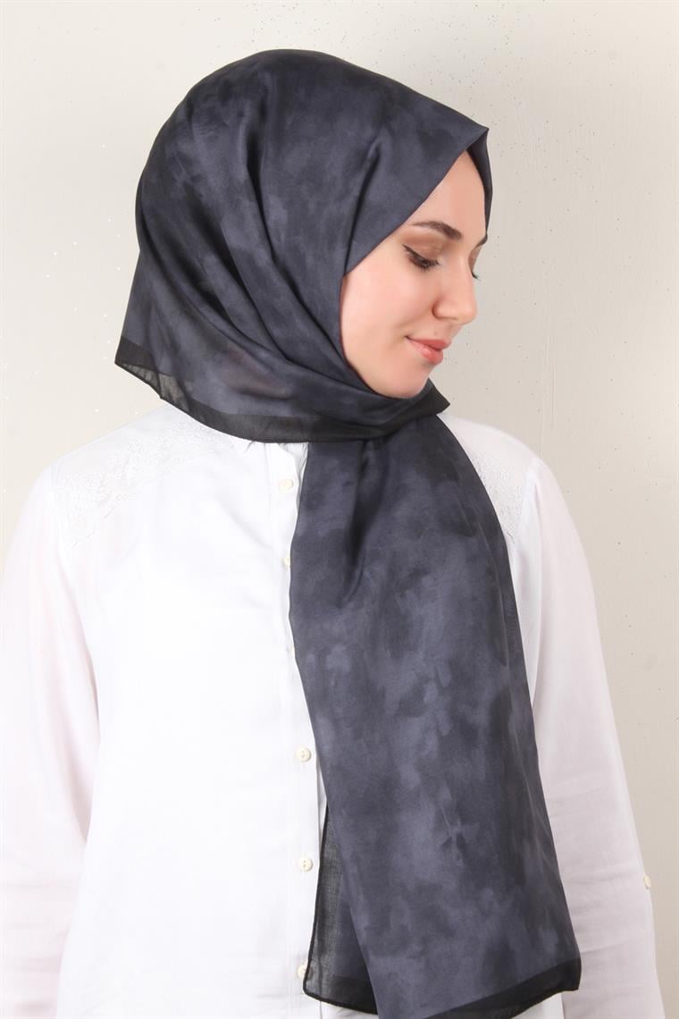 Soft Touch Şal Bulut Desen 2754-2 Antrasit