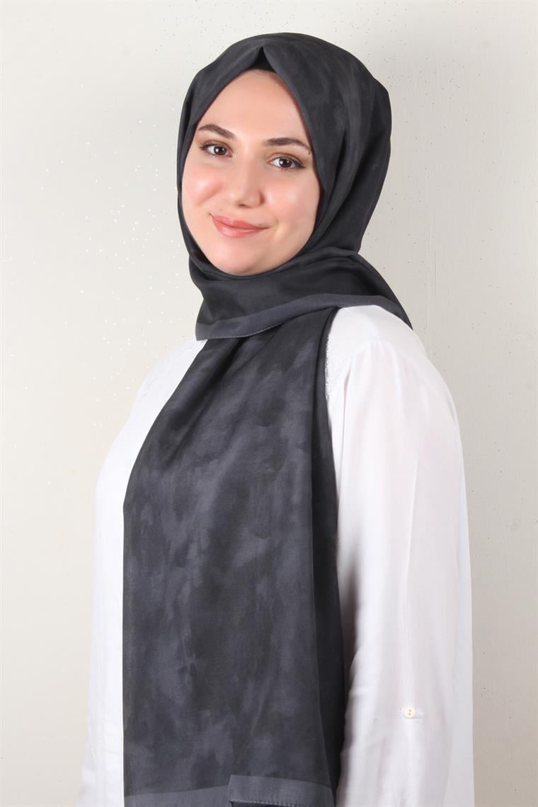 Soft Touch Şal Bulut Desen 2754-5 Antrasit