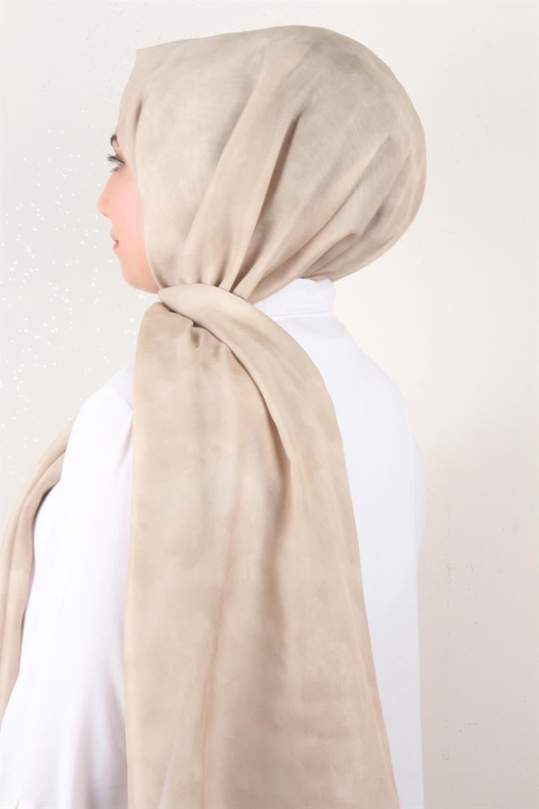 Soft Touch Şal Bulut Desen 2754-6 Açık Gold