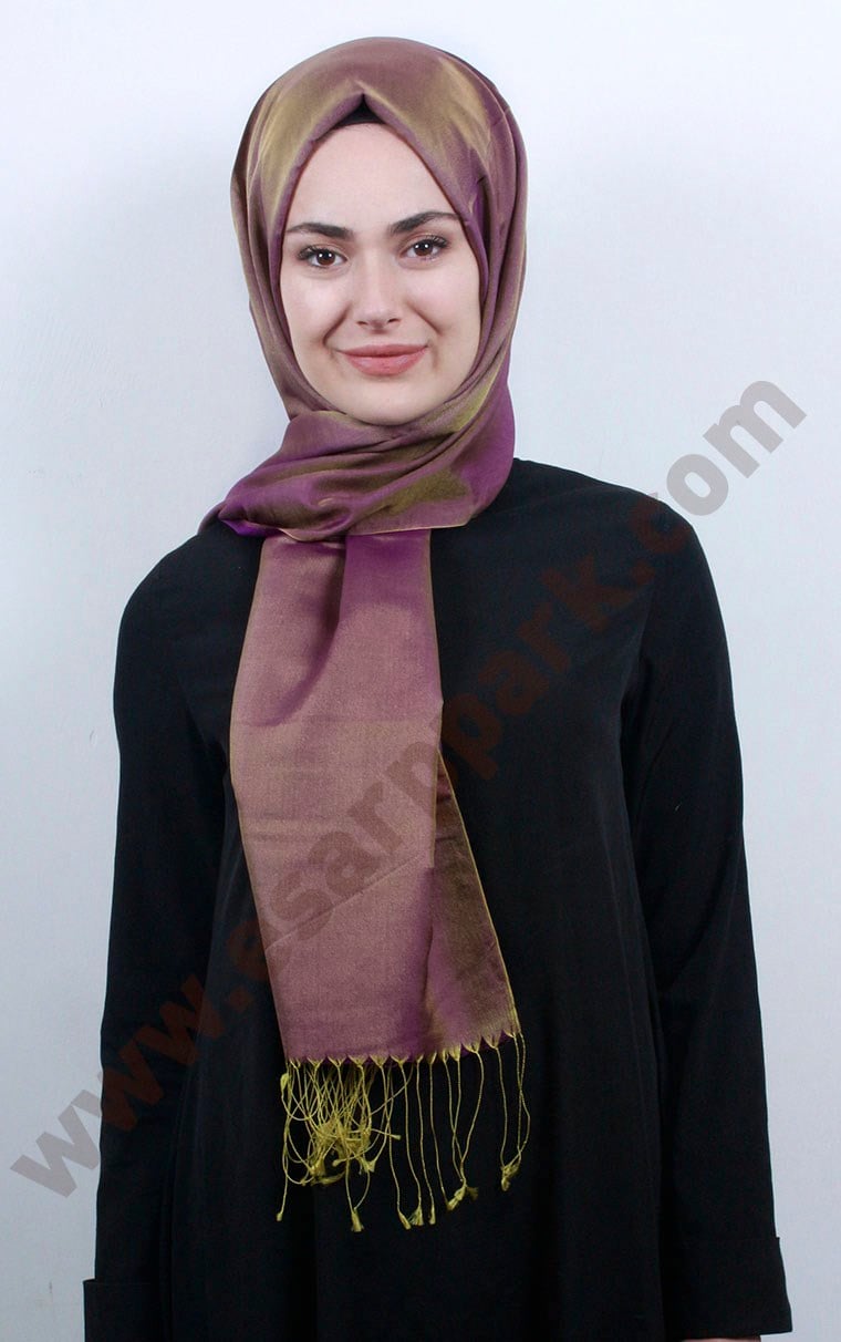 TAFTA %100 İPEK ŞAL 107-6
