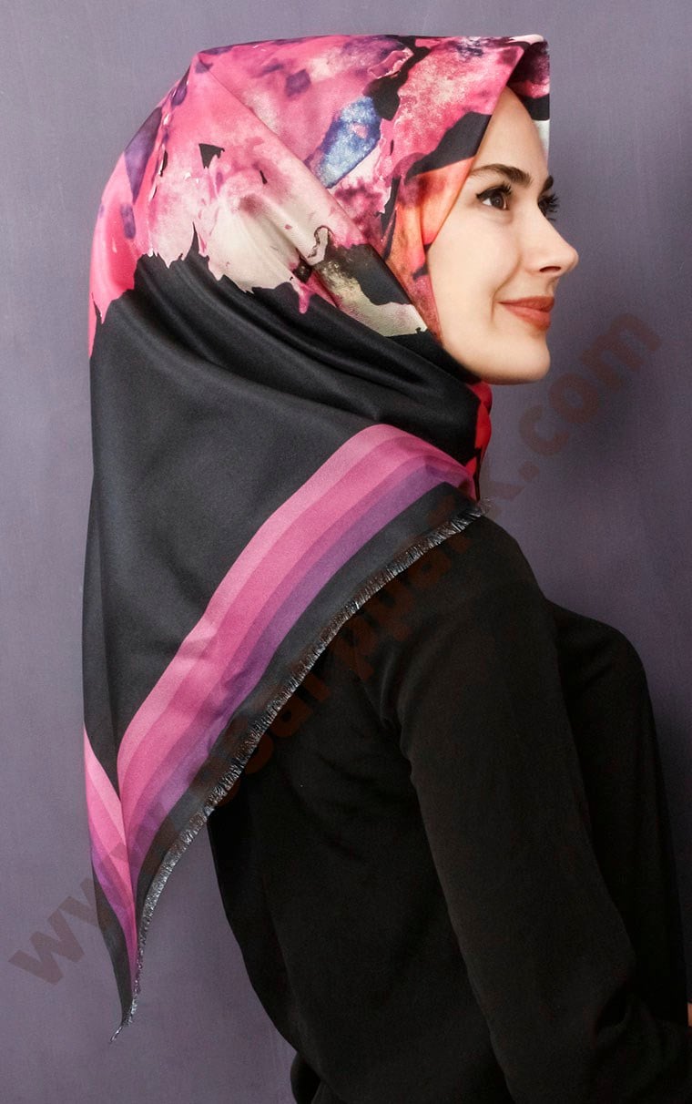 Tafta Dijital Eşarp 1321-8