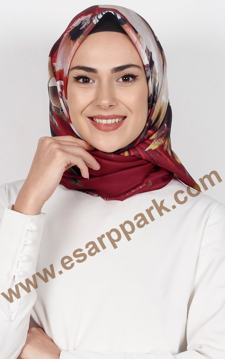 Tafta Dijital Eşarp 1329-4