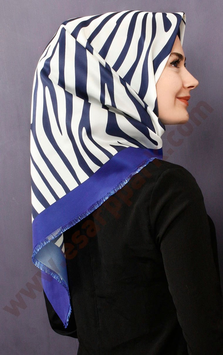 Tafta Dijital Eşarp 1338-3