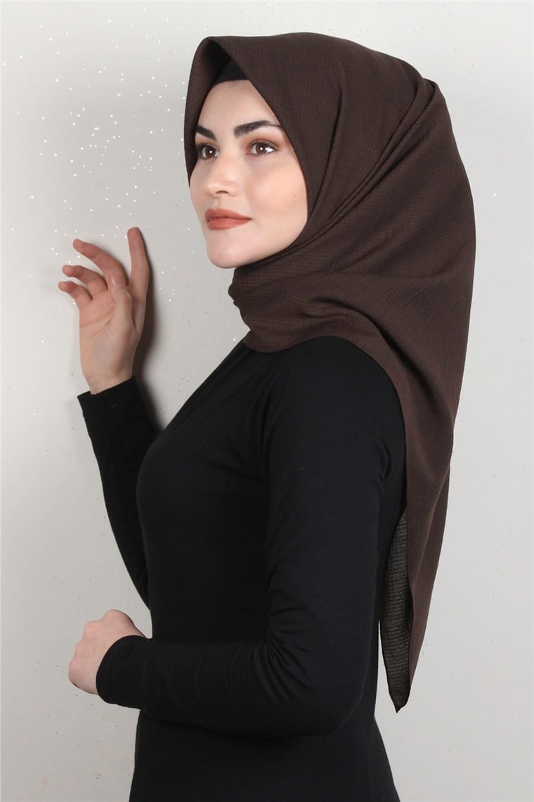 Trend Caz Eşarp 3082-26 Acı Kahve