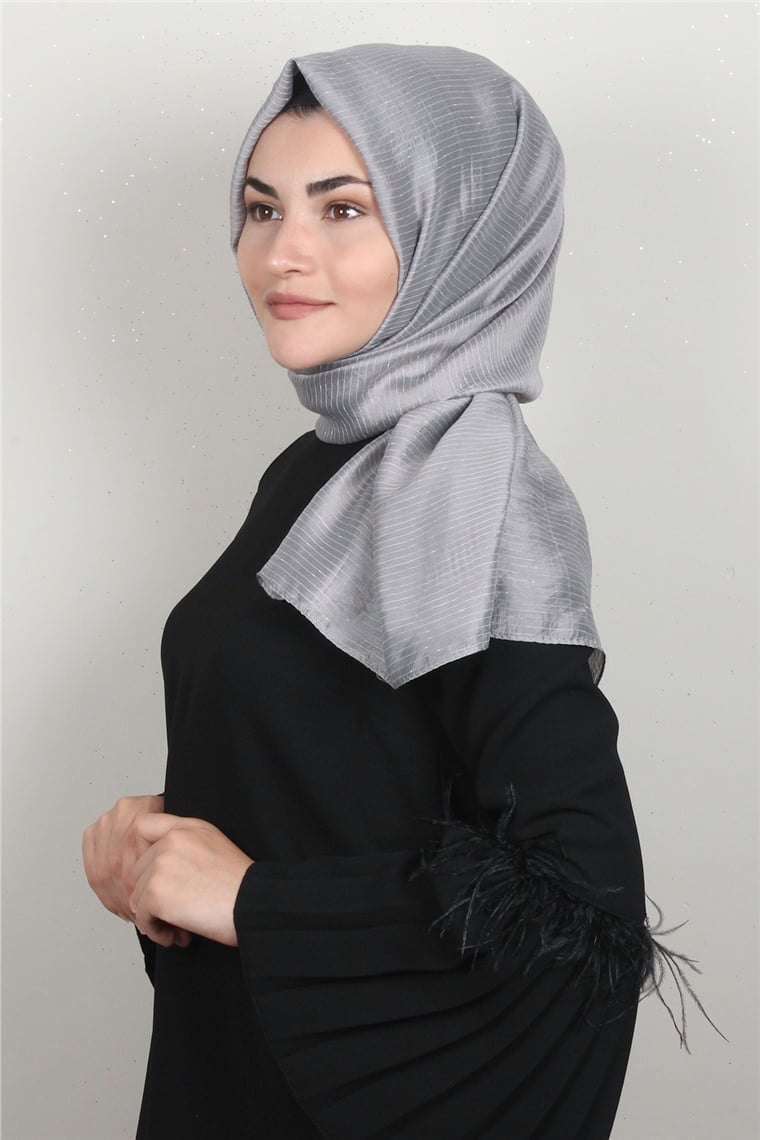 Trend Şal 3650-2 Gümüş