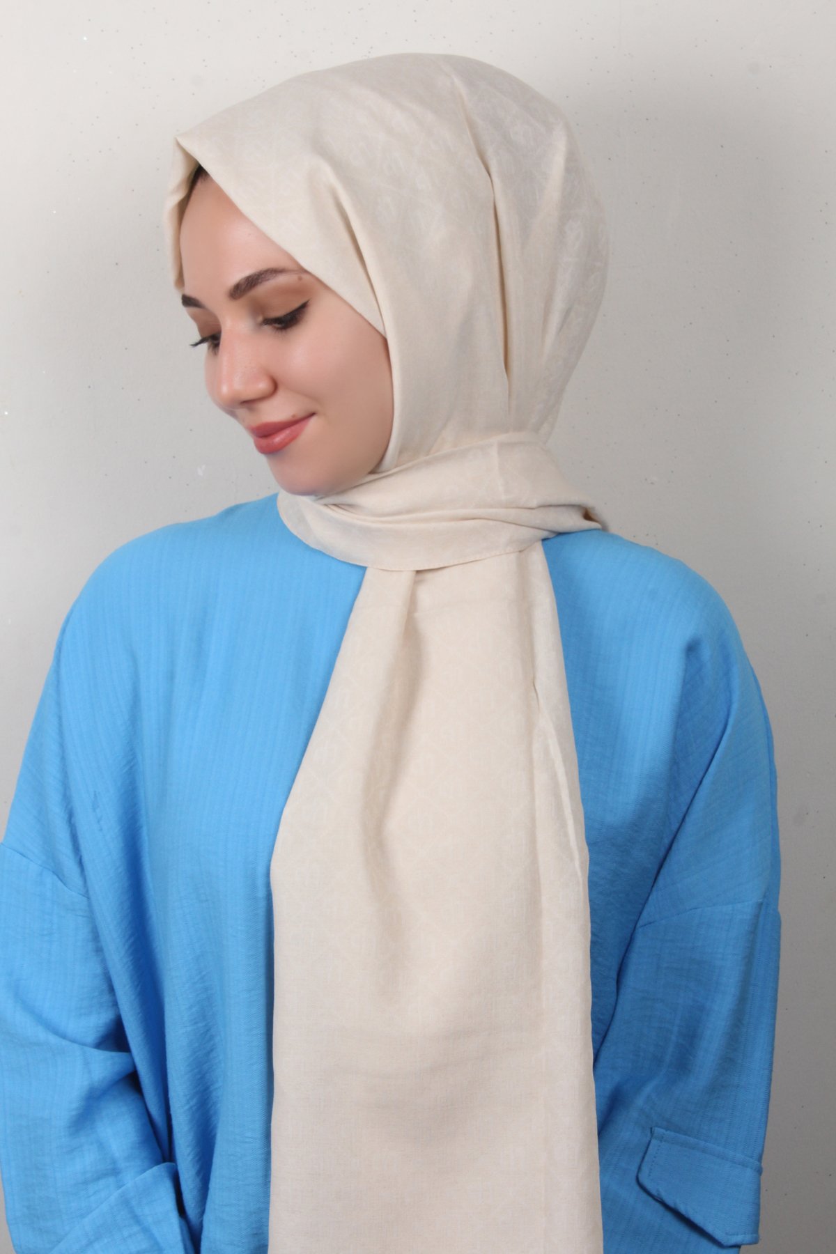 Ultralight Şal 2768-14 Taş