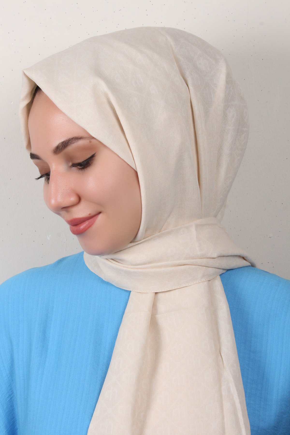 Ultralight Şal 2768-14 Taş