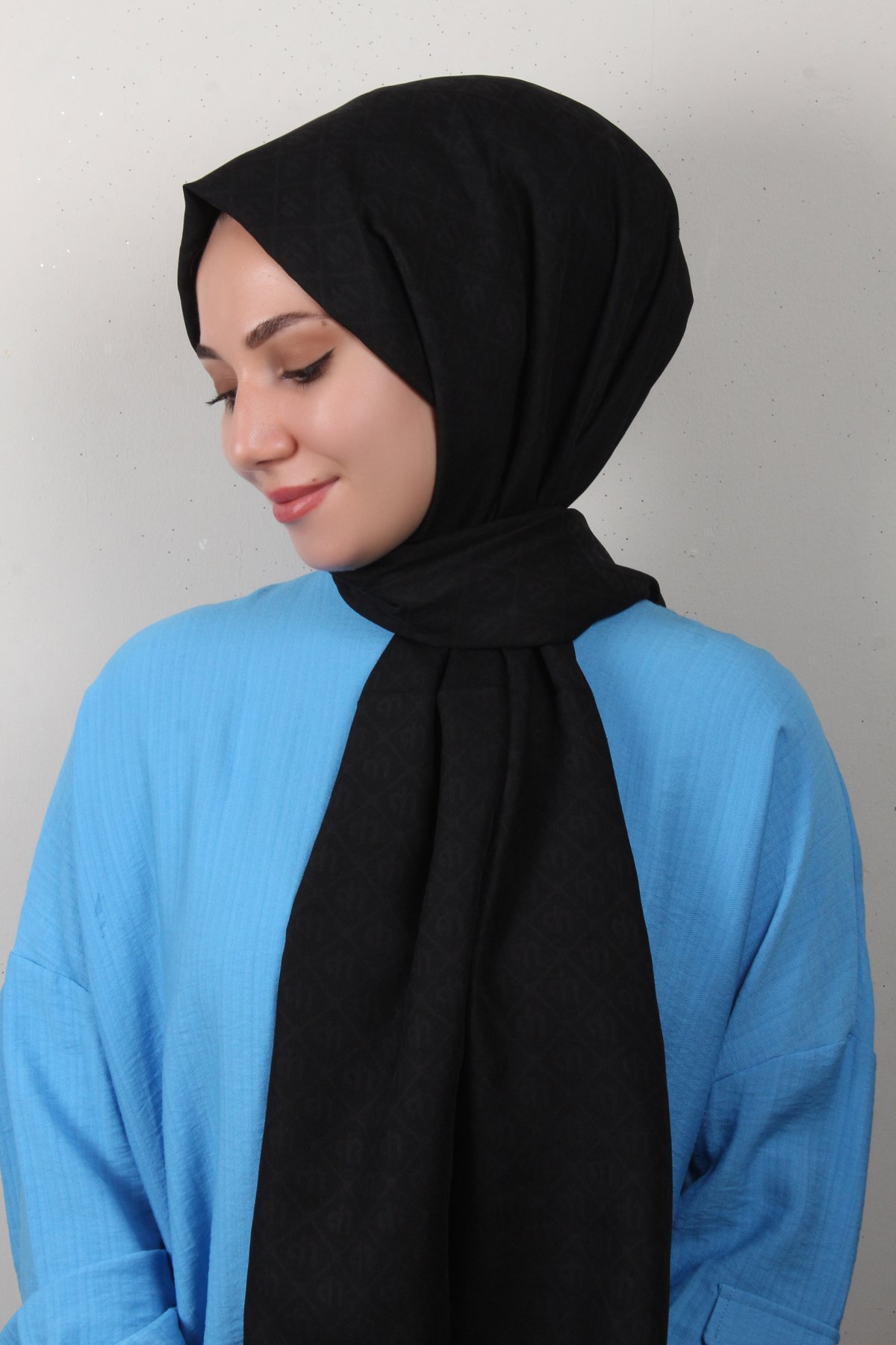 Ultralight Şal 2768-18 Siyah