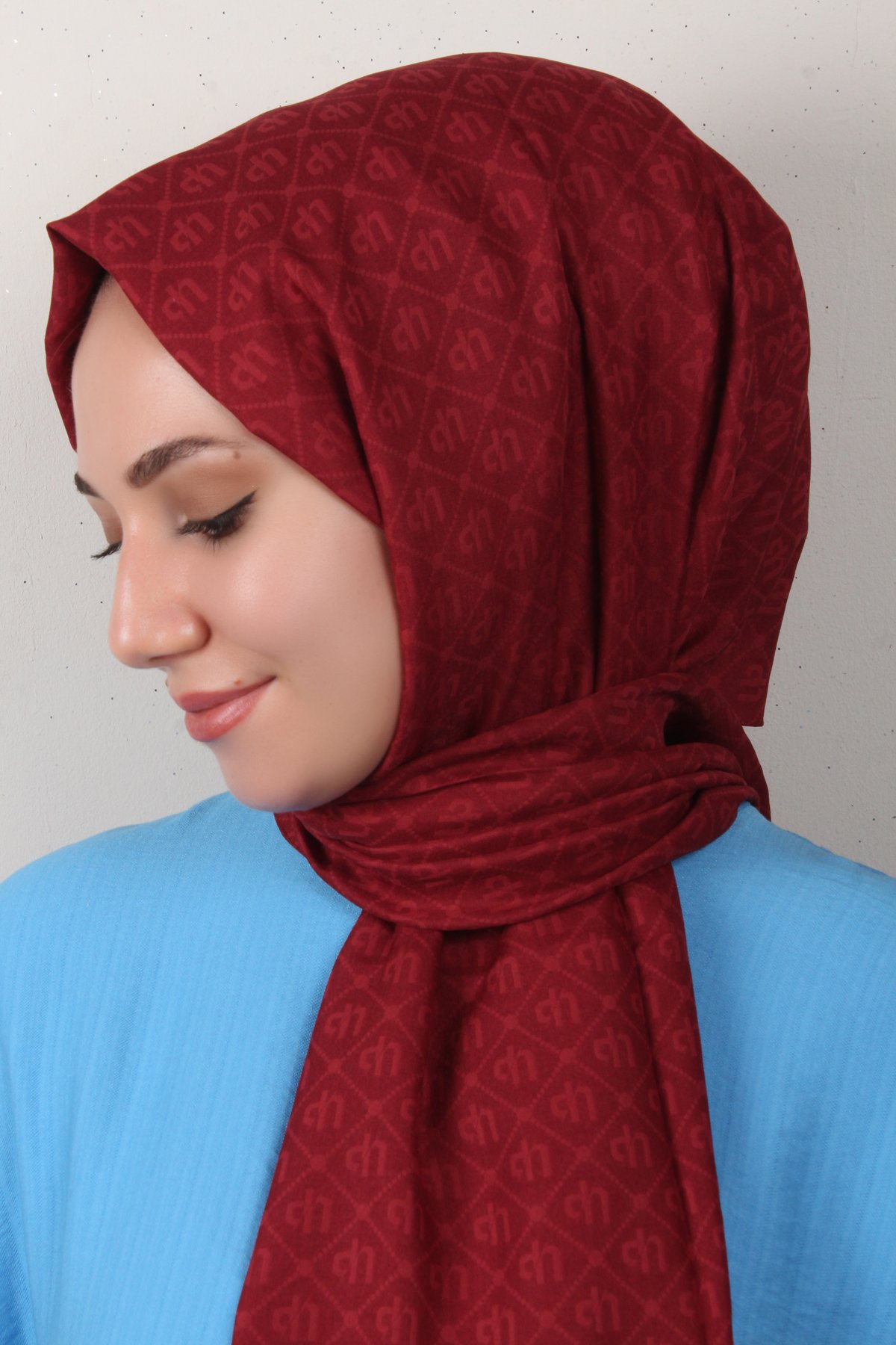 Ultralight Şal 2768-2 Bordo