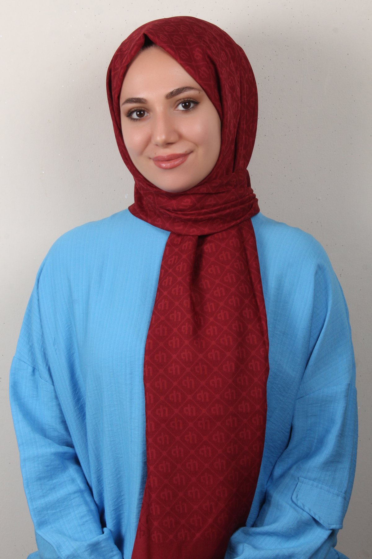 Ultralight Şal 2768-2 Bordo