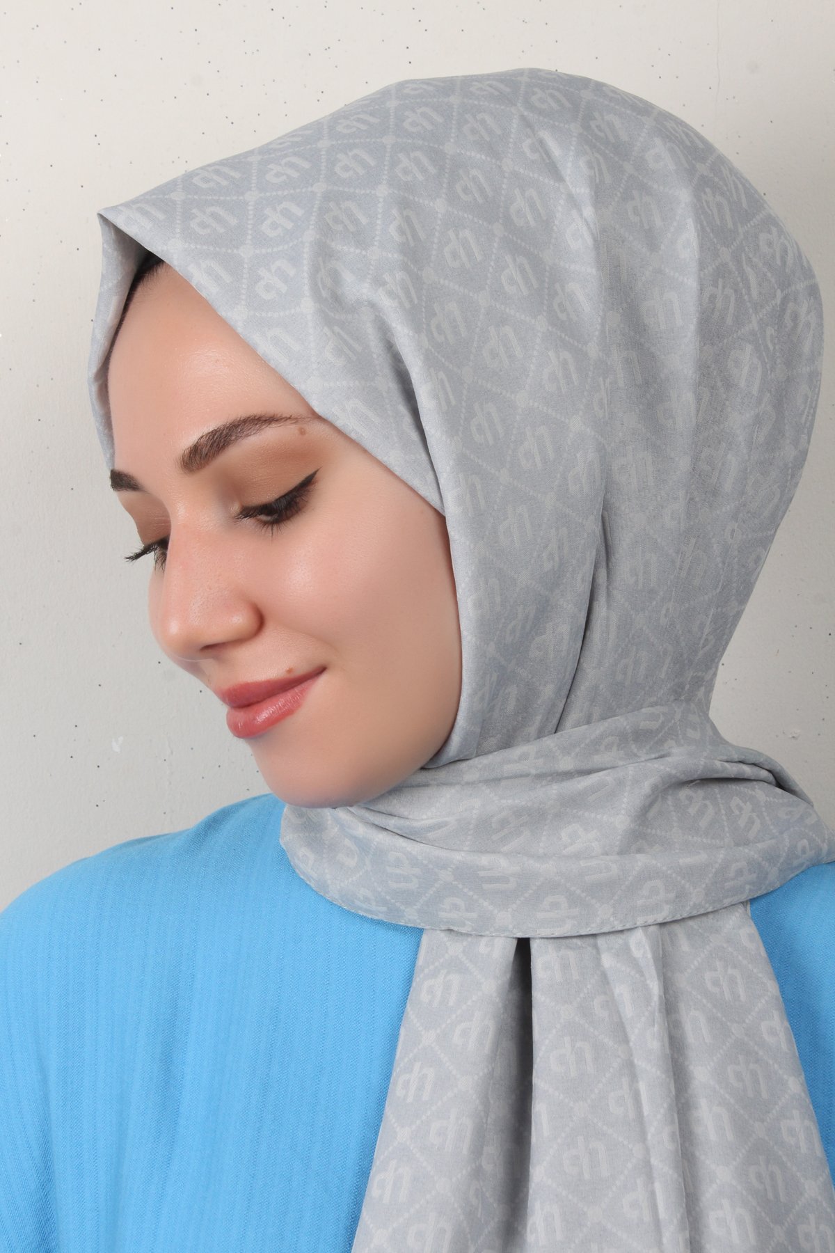 Ultralight Şal 2768-23 Gümüş