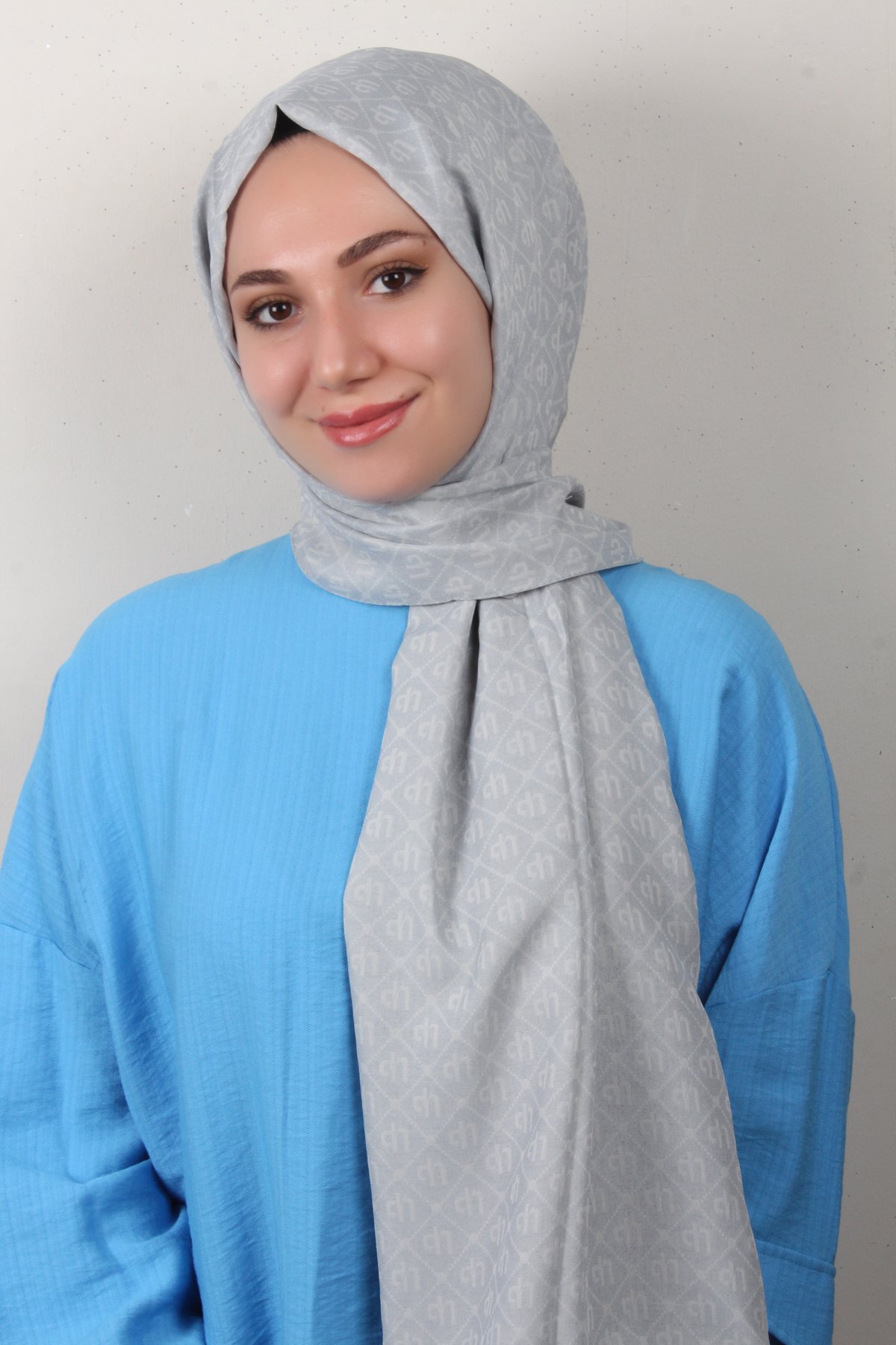 Ultralight Şal 2768-23 Gümüş