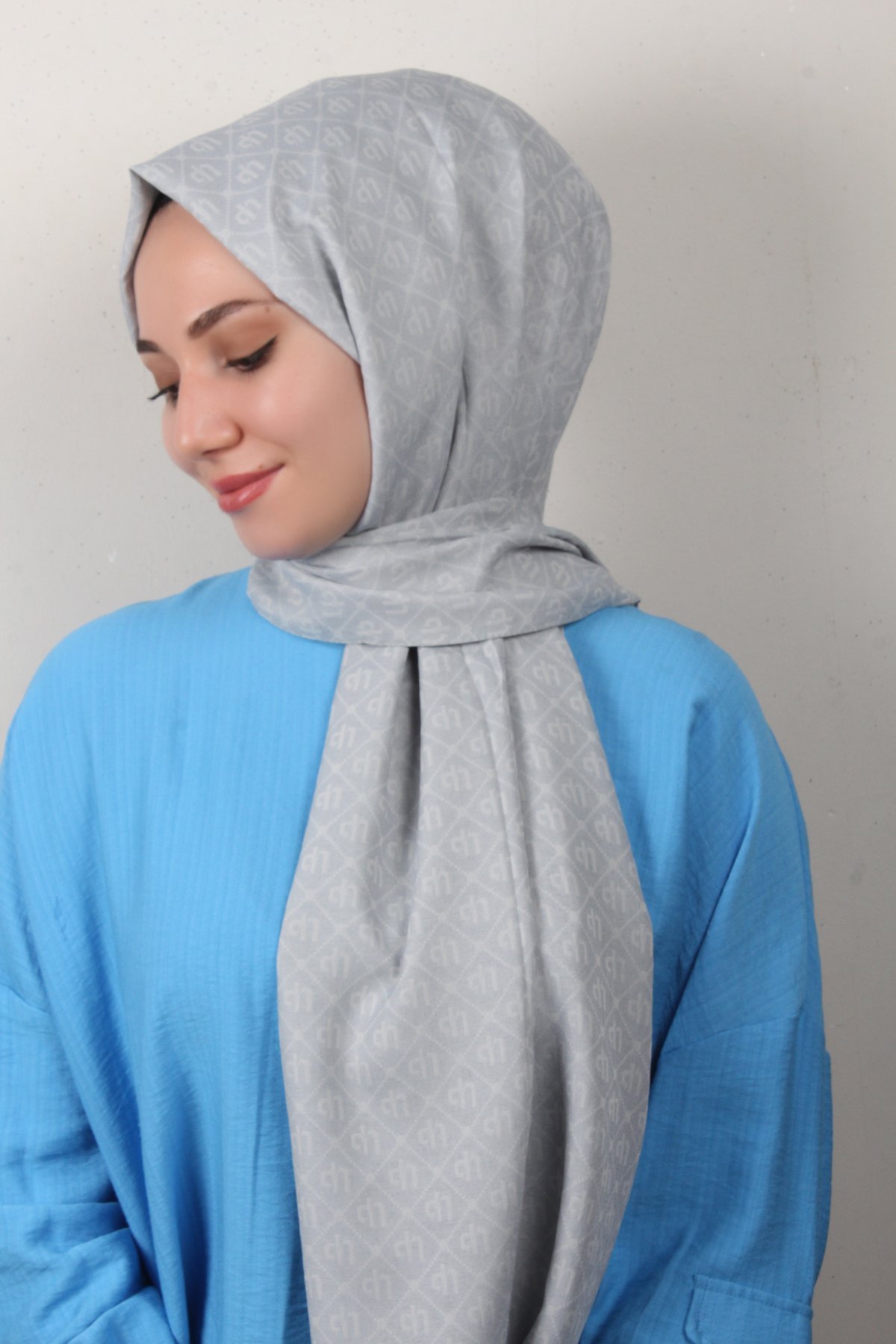 Ultralight Şal 2768-23 Gümüş