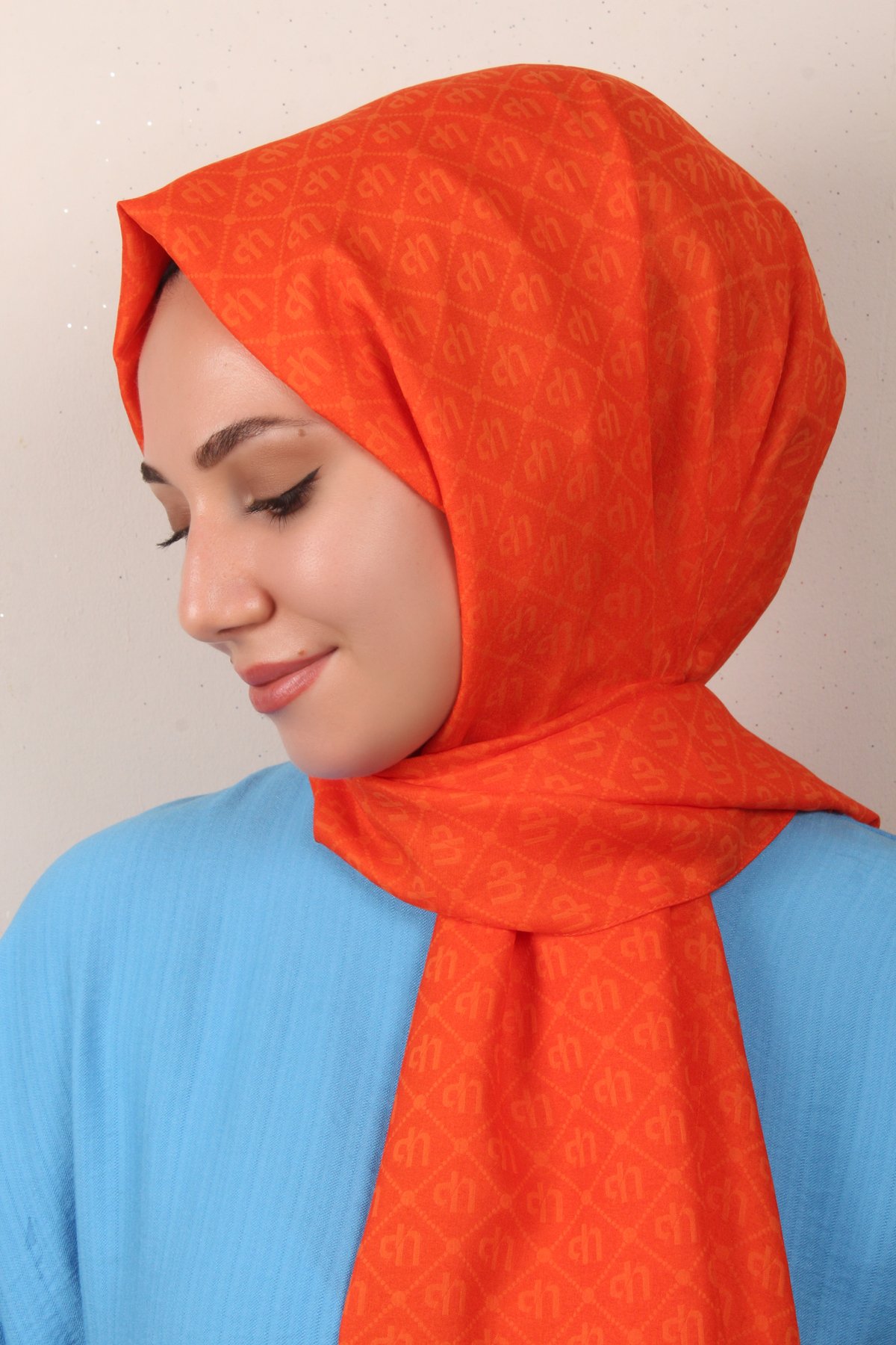 Ultralight Şal 2768-5 Turuncu