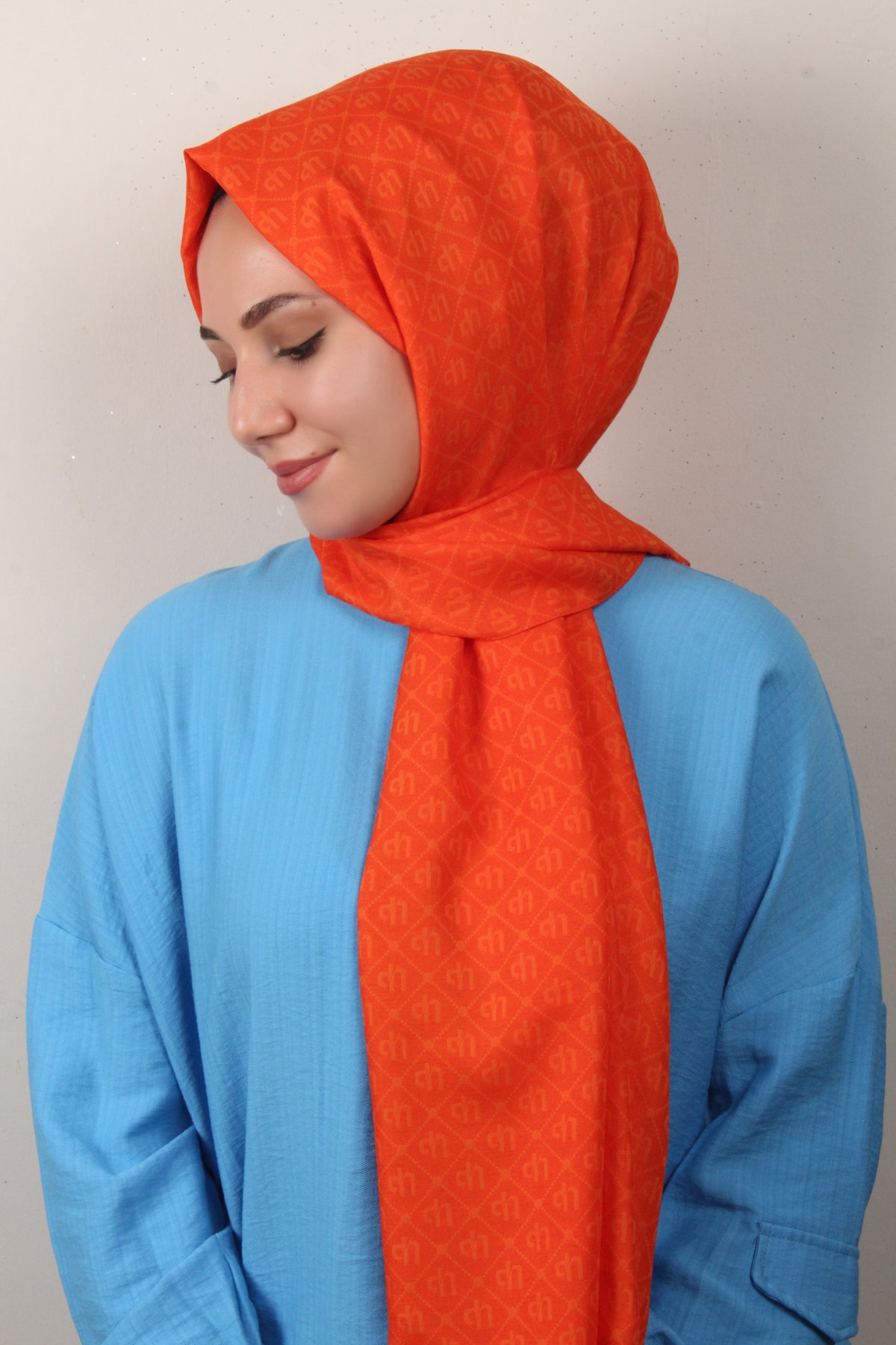 Ultralight Şal 2768-5 Turuncu