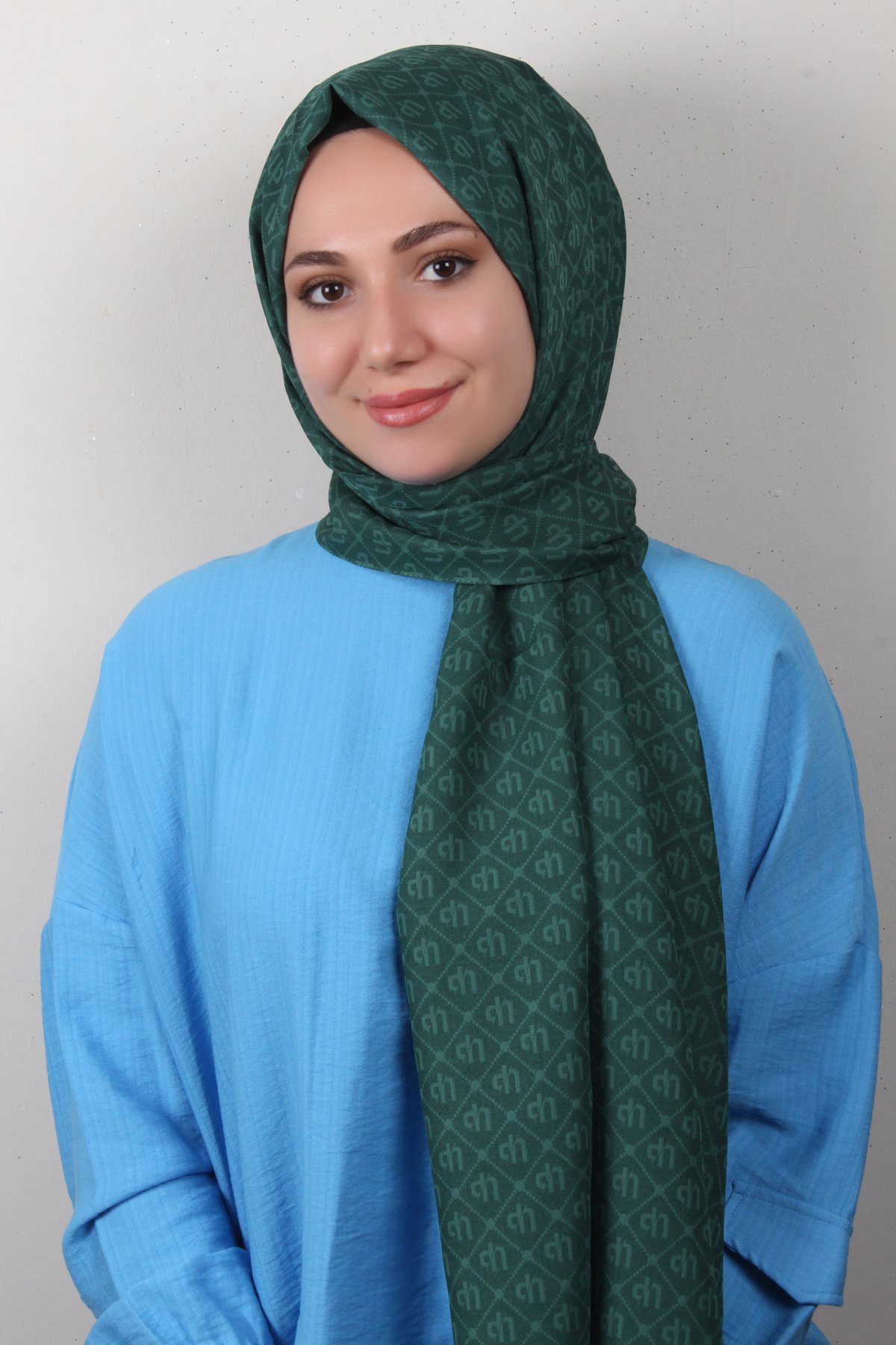 Ultralight Şal 2768-7 Zümrüt