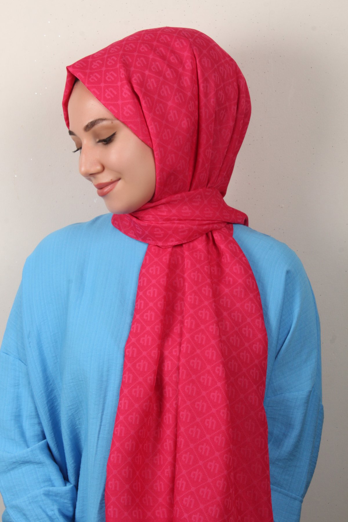 Ultralight Şal 2768-9 Şeker Pembe