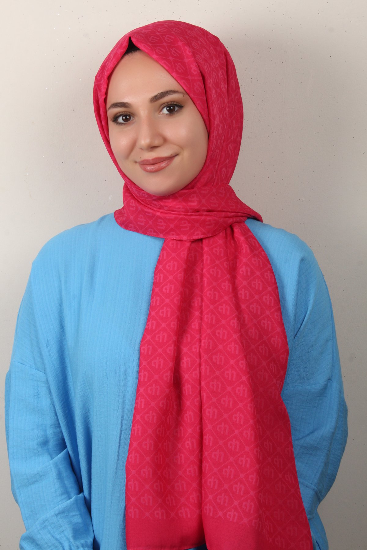 Ultralight Şal 2768-9 Şeker Pembe