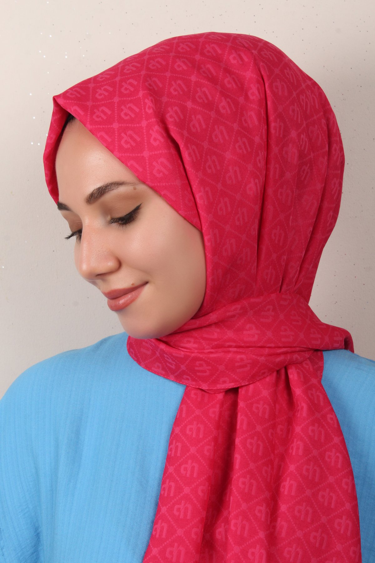 Ultralight Şal 2768-9 Şeker Pembe