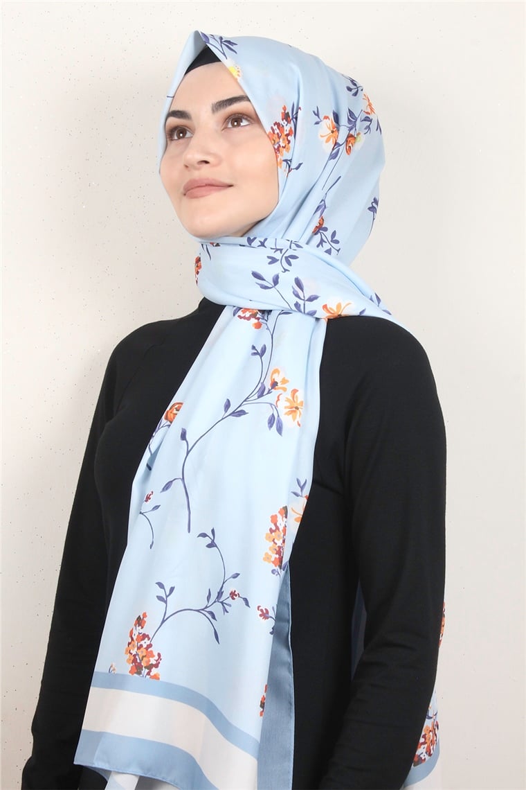 Violet Şal 2732-8 Bebe Mavisi