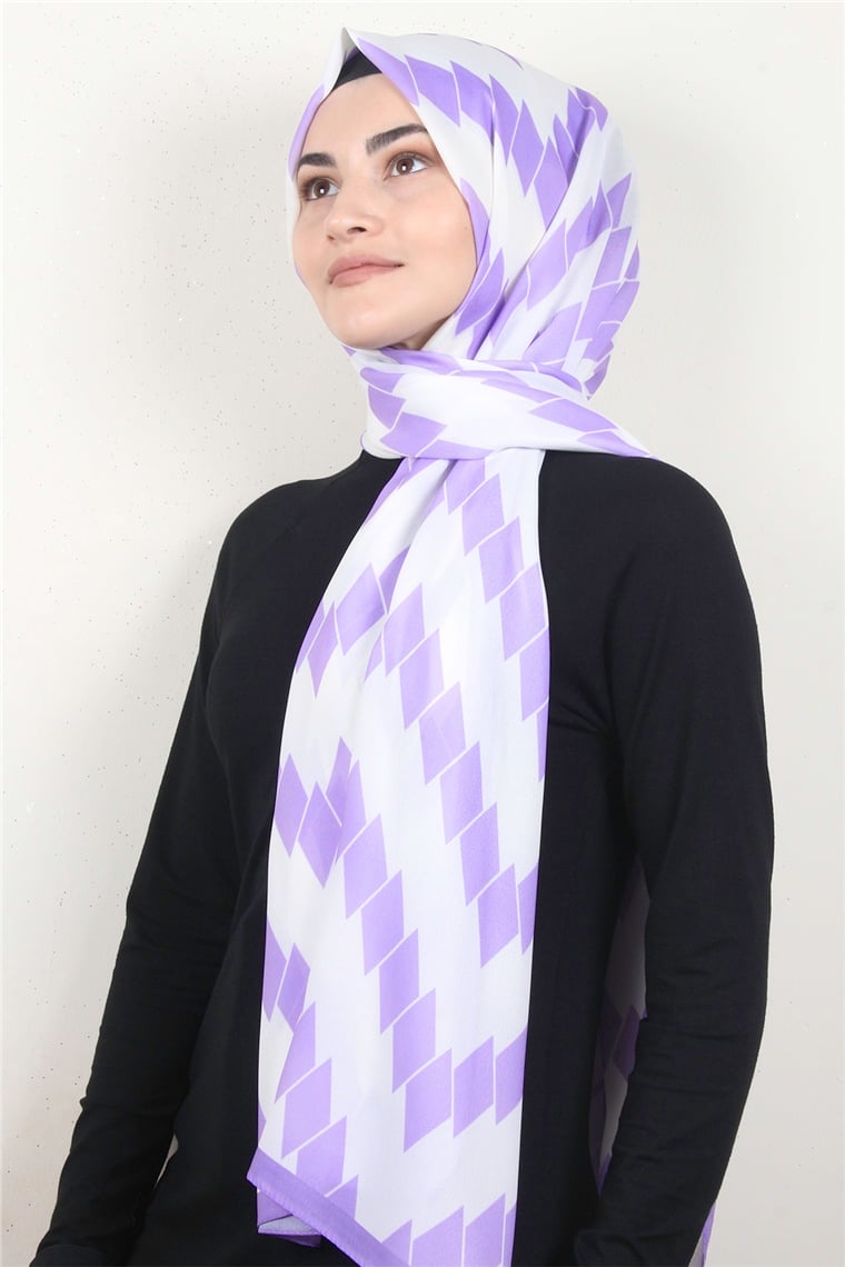 Violet Şal 2739-10PRK Lila