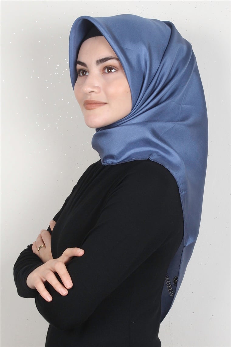 Vissona İpek Eşarp 2006-8 İndigo