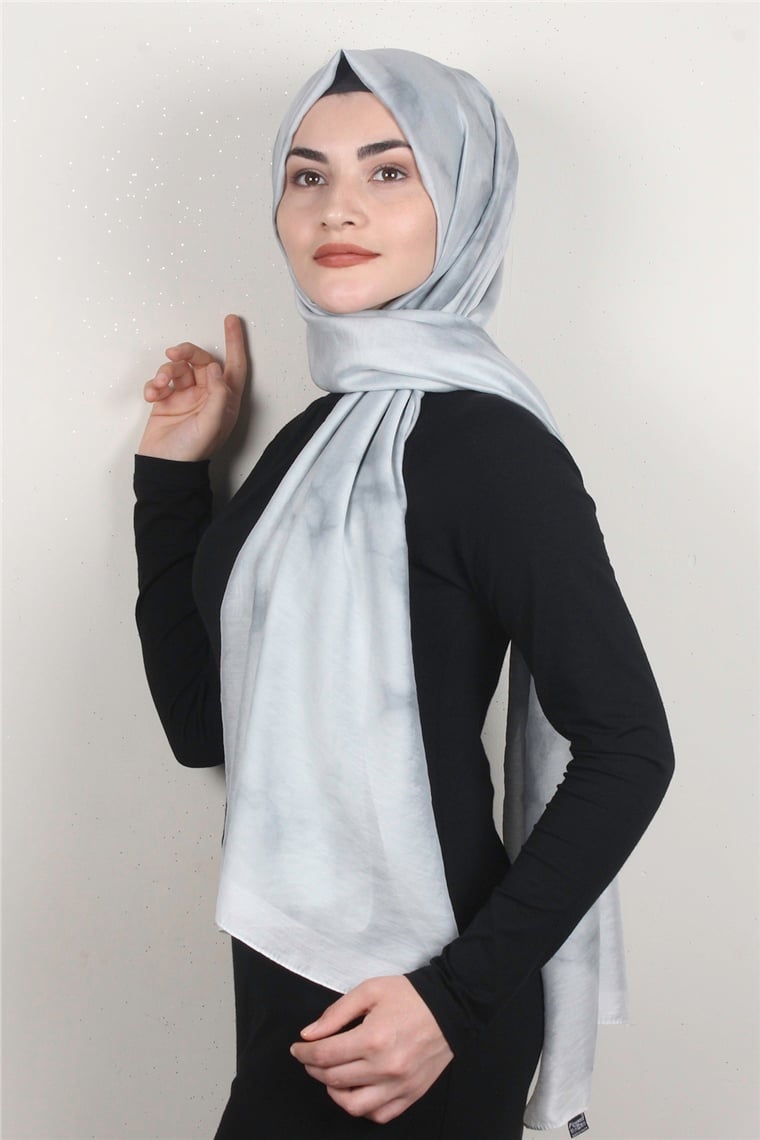 Vual Modal Şal 8685-16 Gümüş