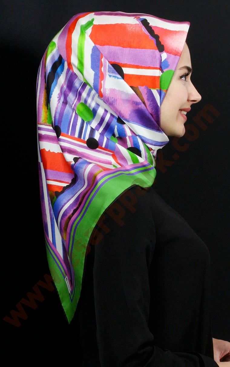 W Collection&Vakko İpek Eşarp 1003-12