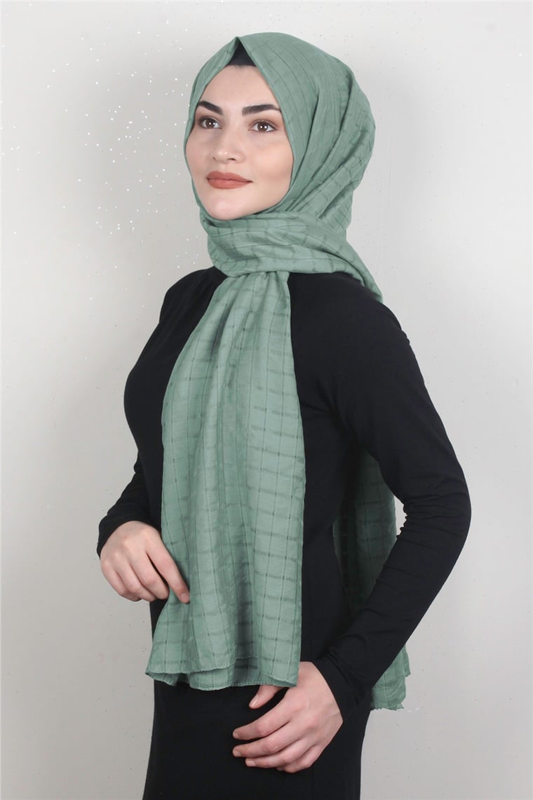Yok Şal 2580-10 Mint Yeşili