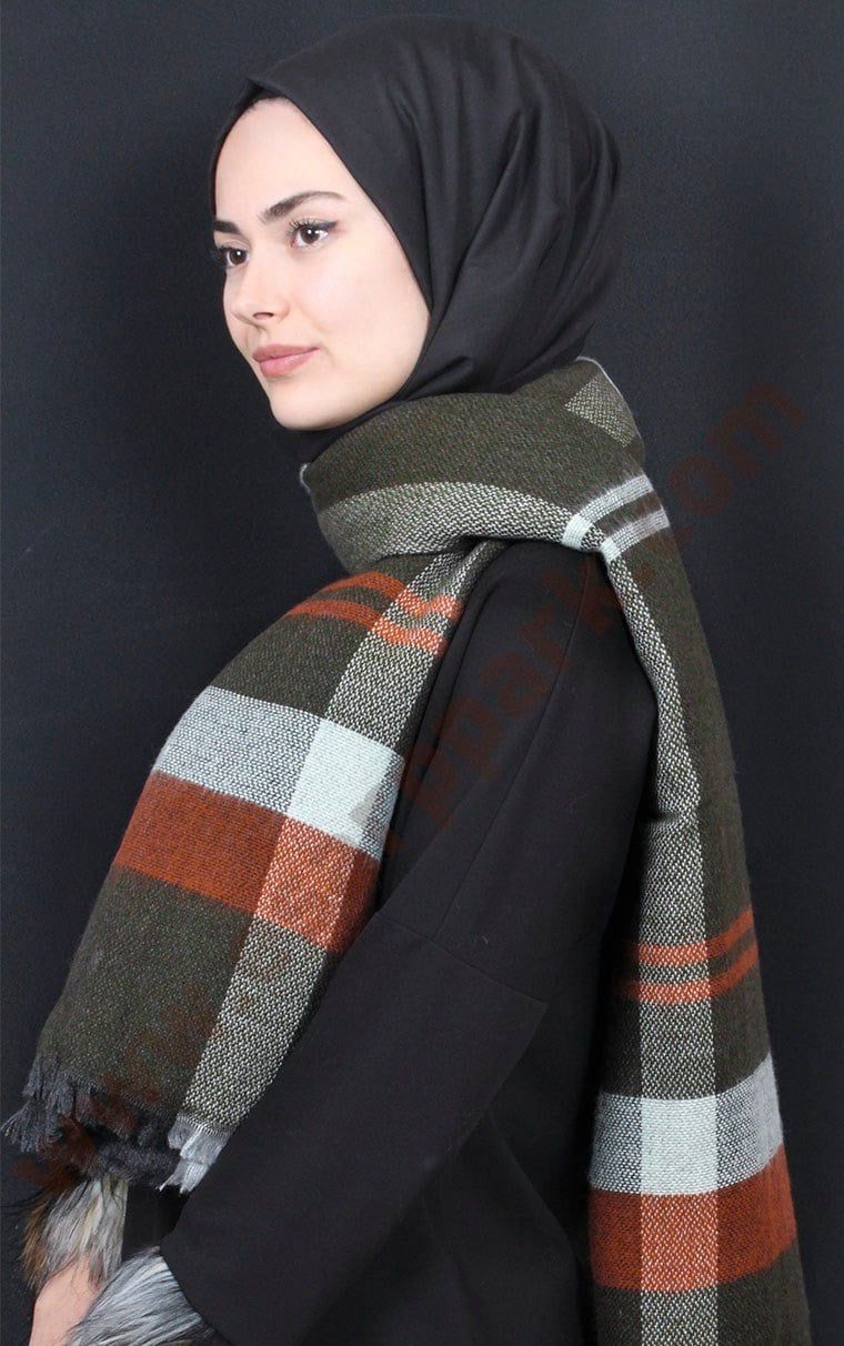 Yün Omuz Şalı 9010-4
