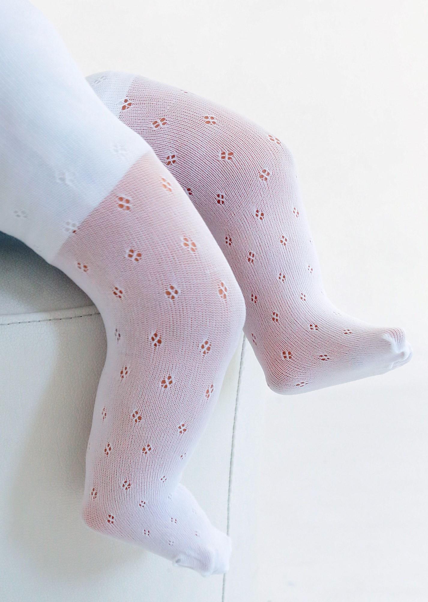 ADA BEBEK KÜLOTLU ÇORAP(4 Nokta) BEYAZ