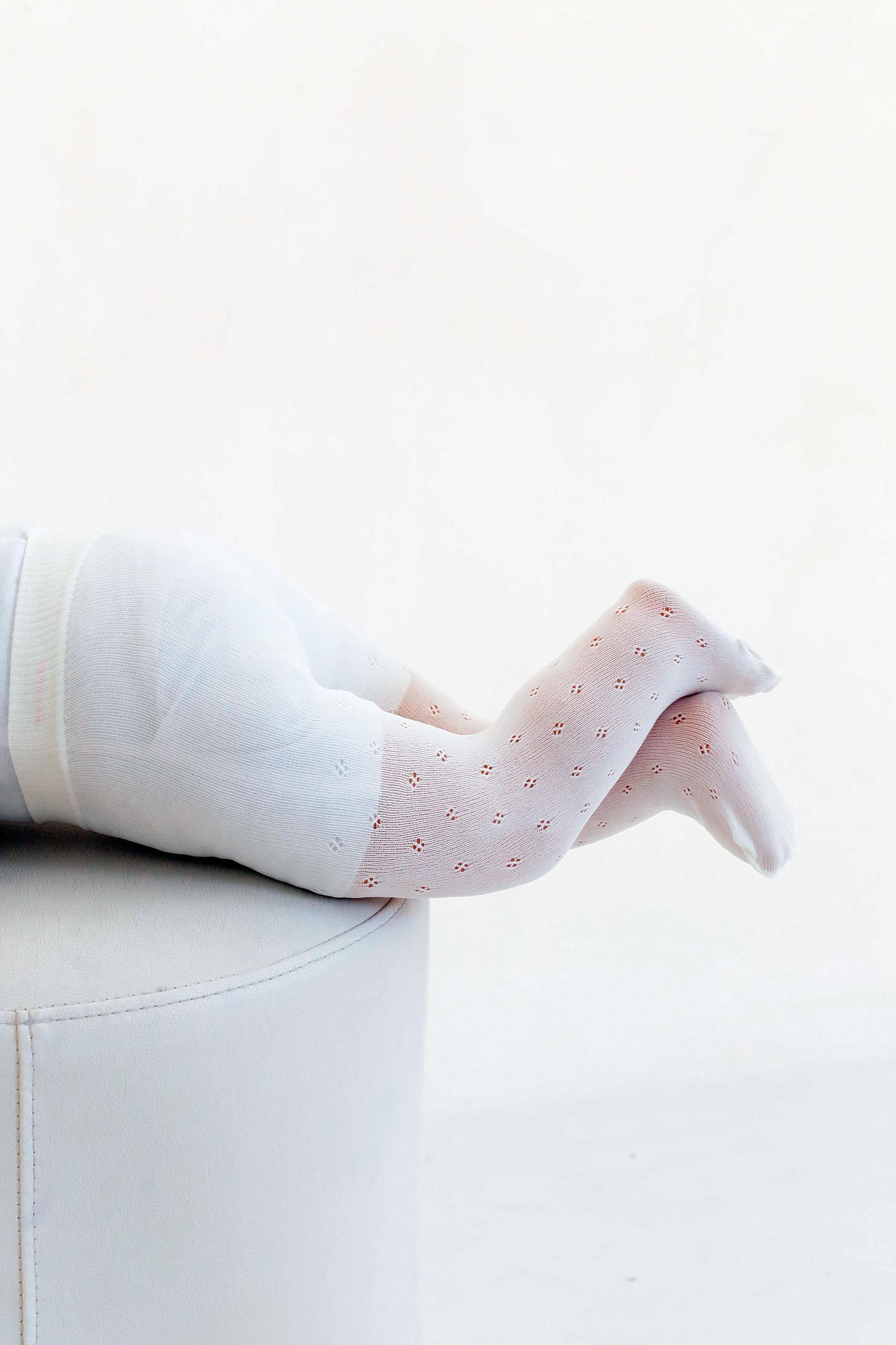 ADA BEBEK KÜLOTLU ÇORAP(4 Nokta) KEMİK