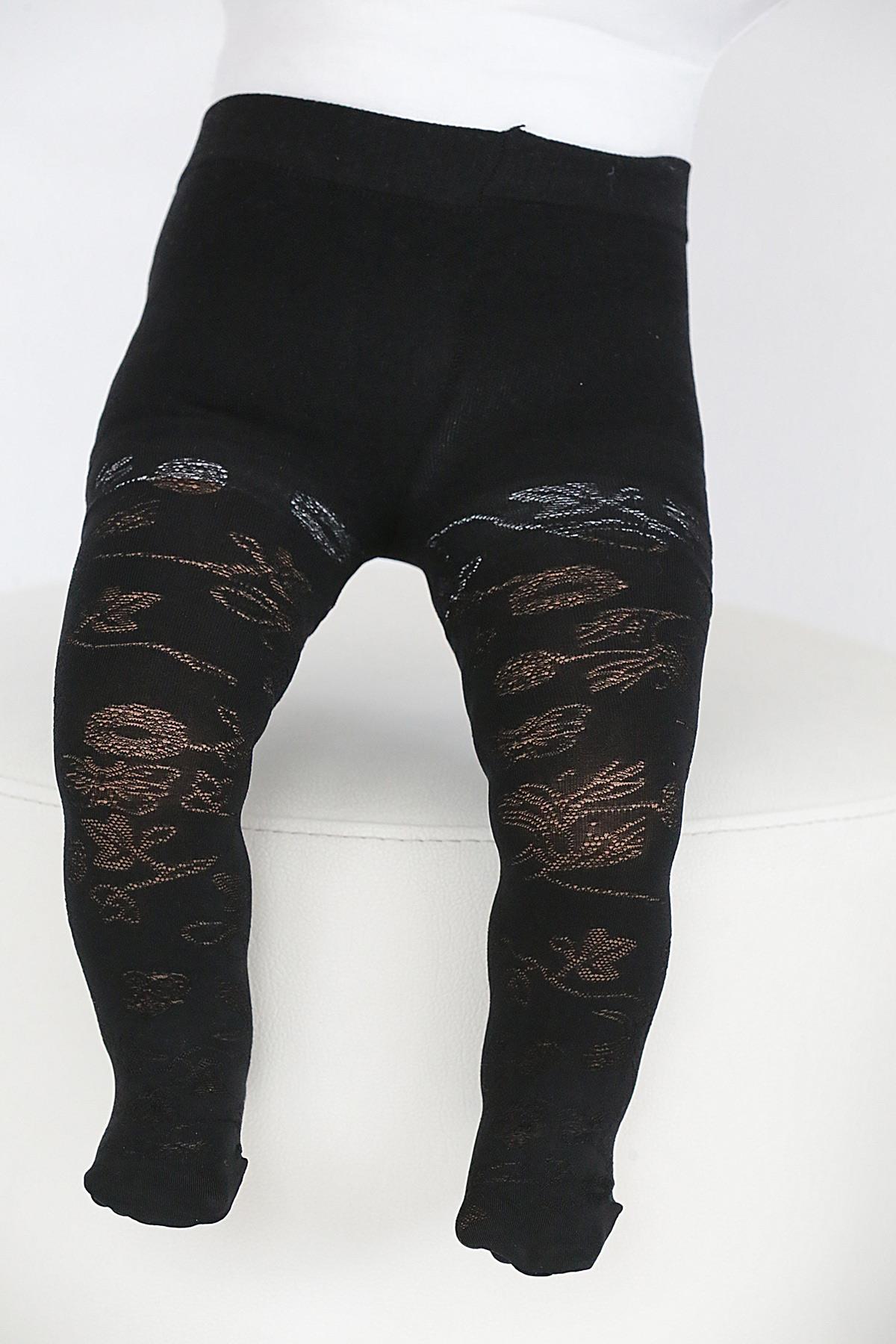 Arıcık Bebek Külotlu Çorap SİYAH