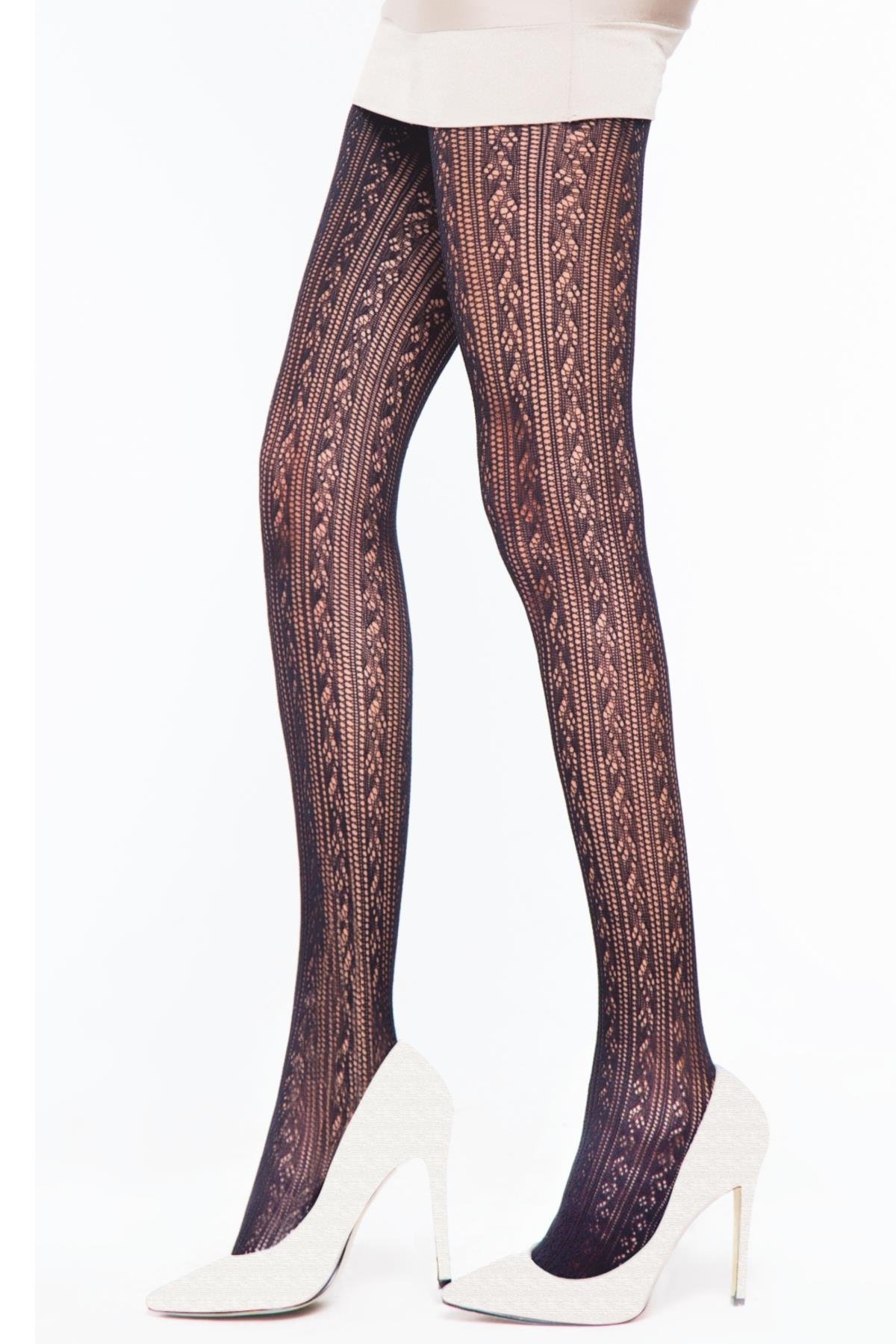 Athena File Külotlu Çorap SİYAH