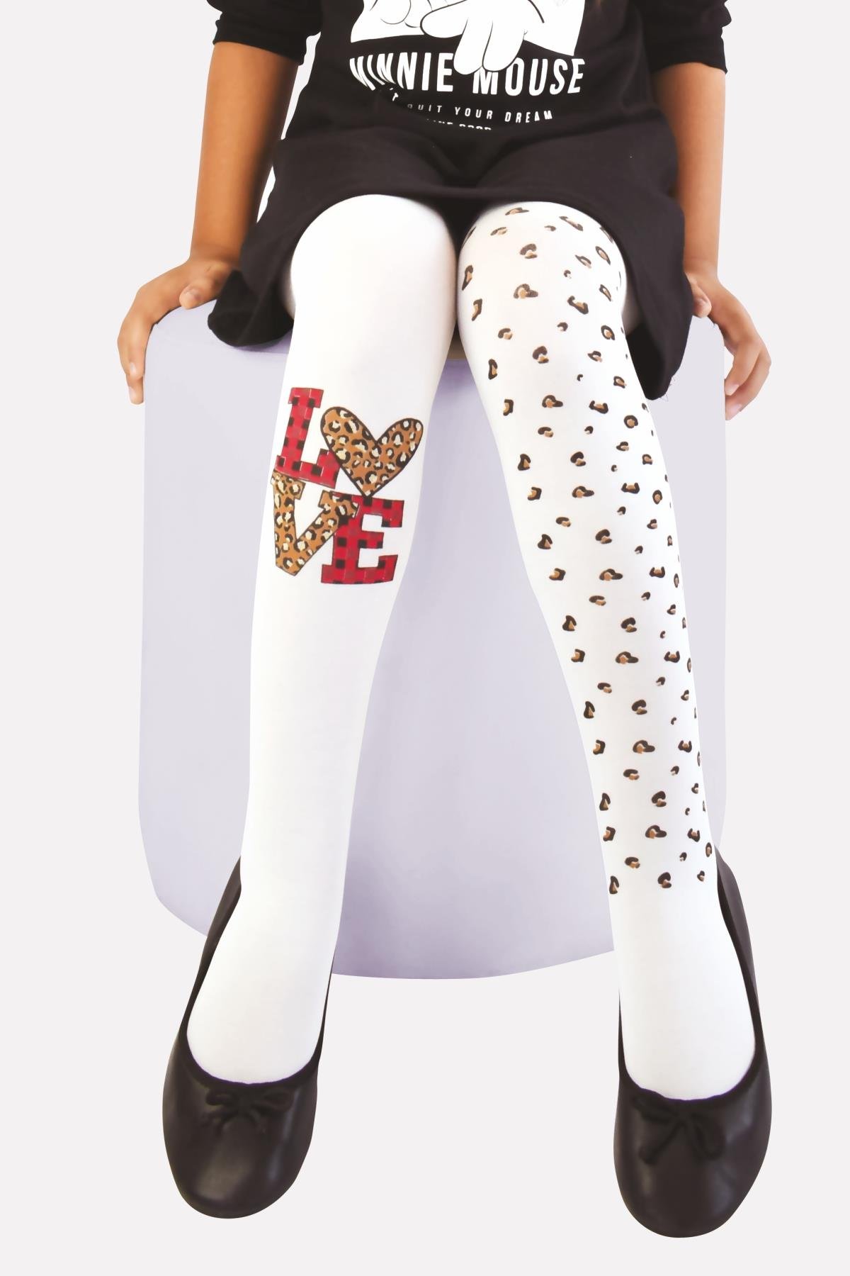 Belçin Çocuk Külotlu Çorap KEMİK