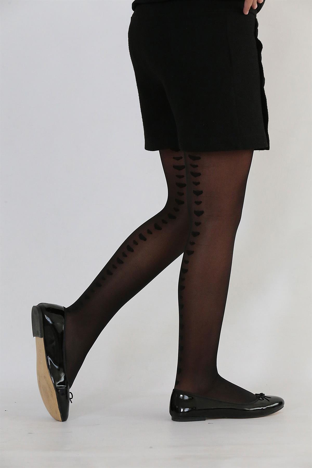 BERNA ÇOCUK KÜLOTLU ÇORAP SİYAH