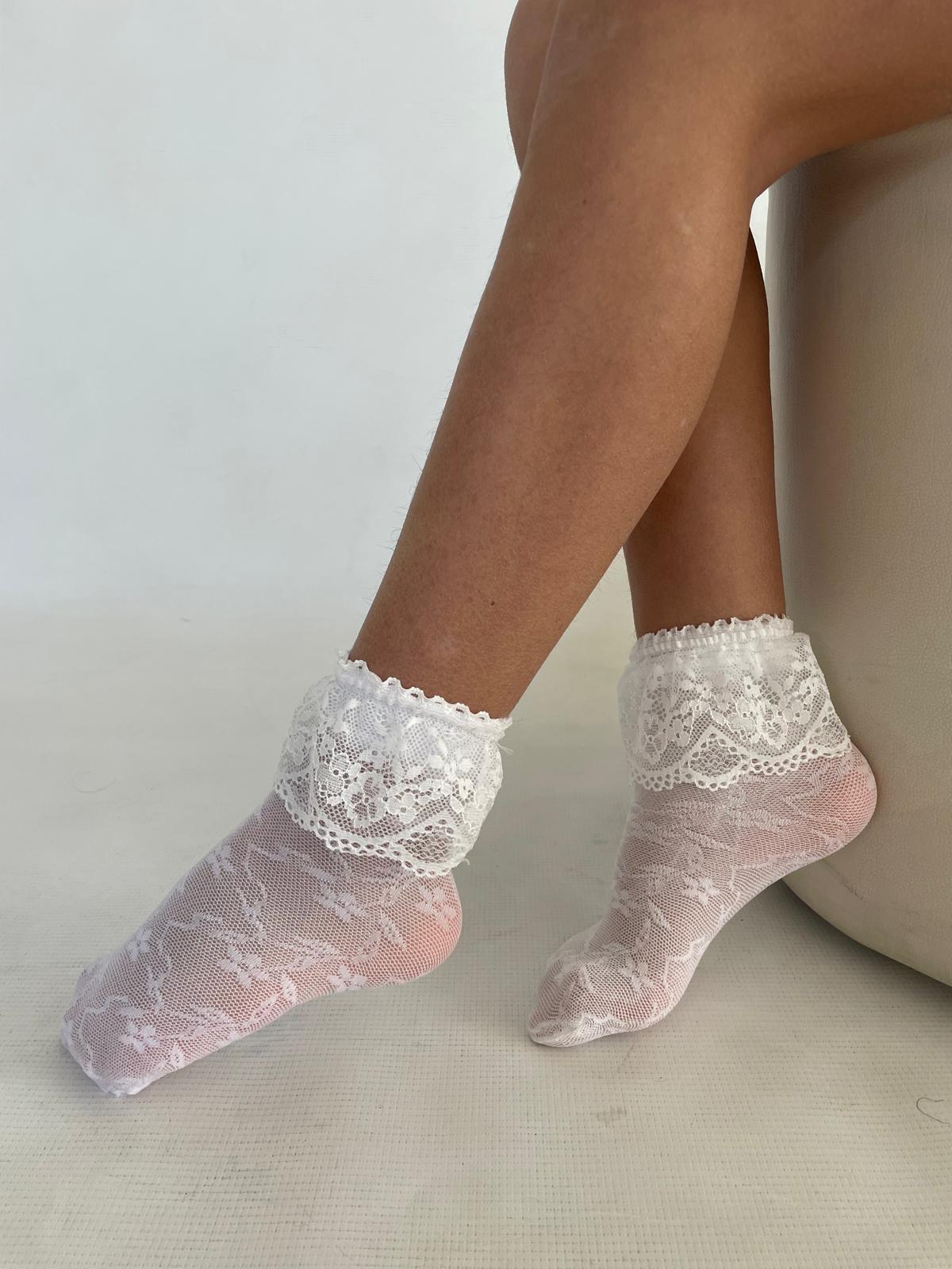 DANTEL ÇOCUK SOKET MODEL 1 ÇORAP BEYAZ