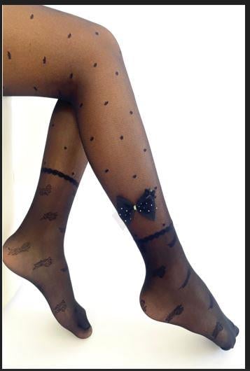 DUYGU ÇOCUK KÜLOTLU ÇORAP SİYAH