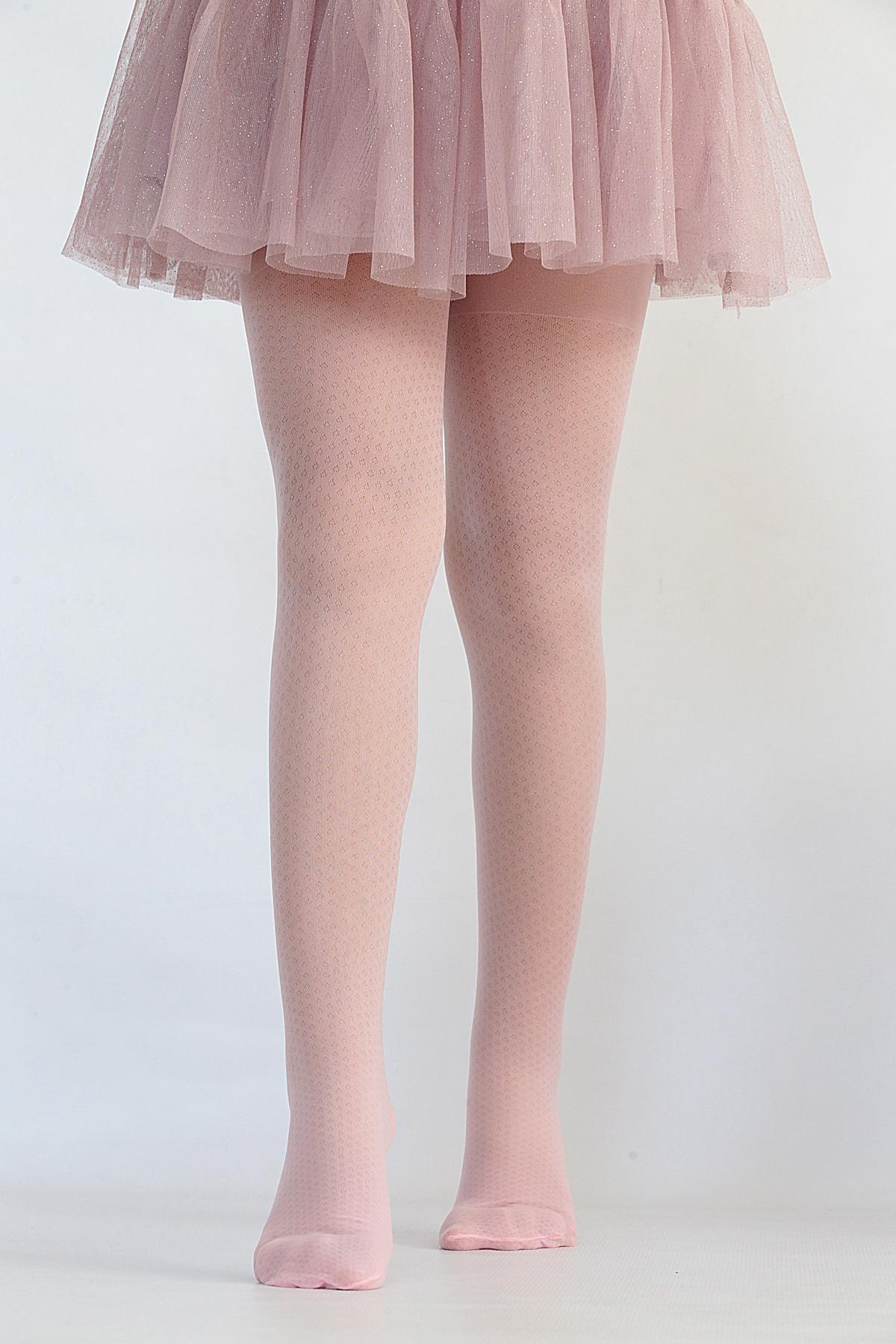 Ece Çocuk Külotlu Çorap PEMBE