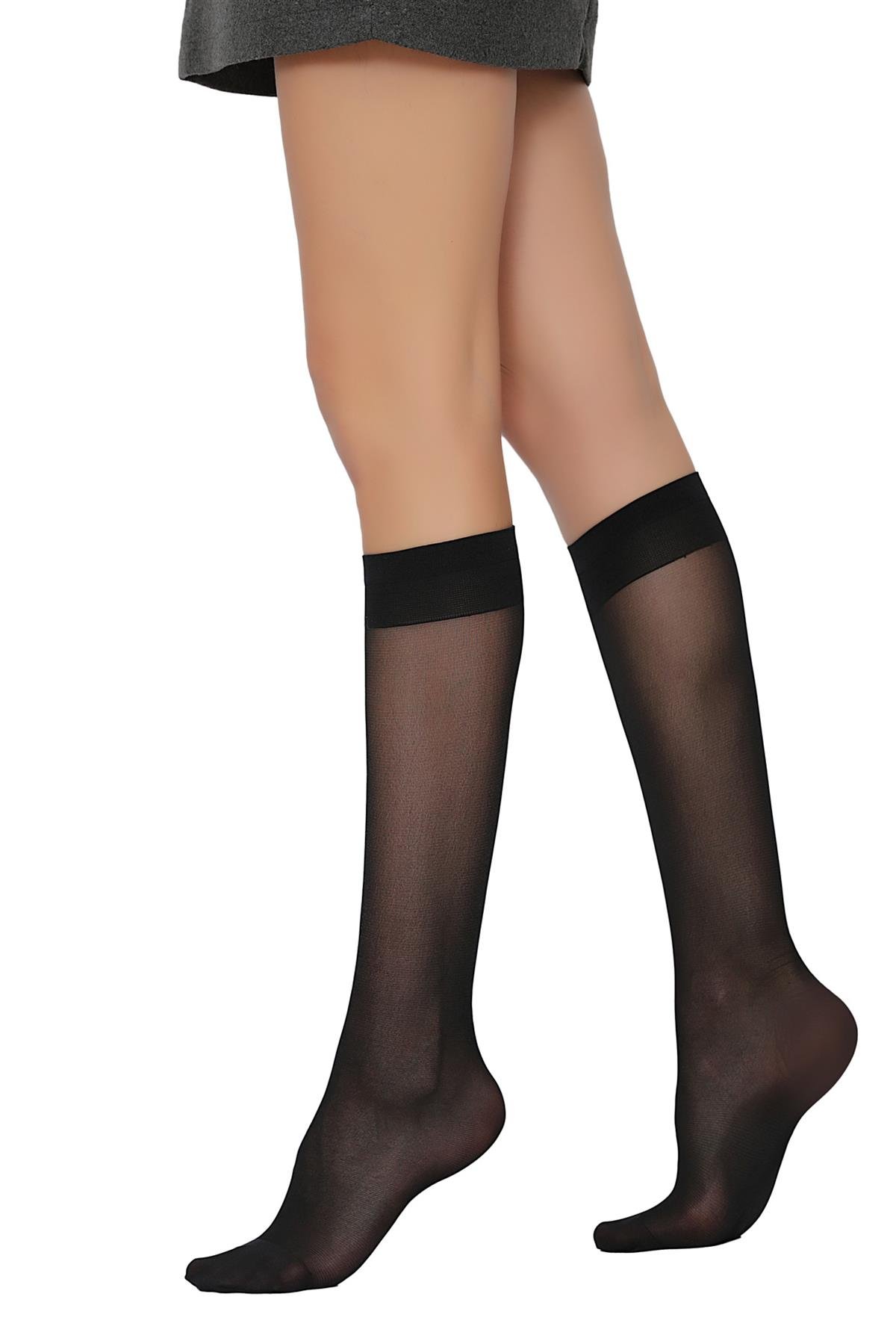 Elit  40 Mat Dizaltı Çorap SİYAH