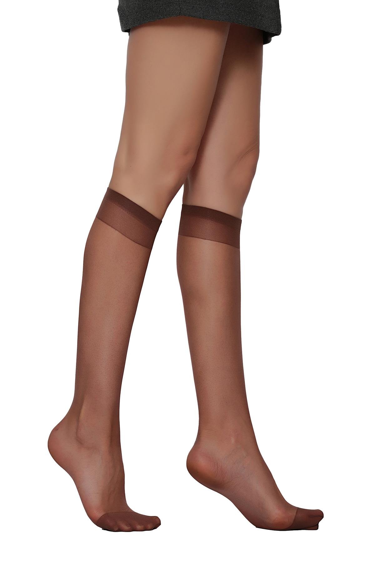 Lady Fity 15 Dizaltı Çorap KAKAO