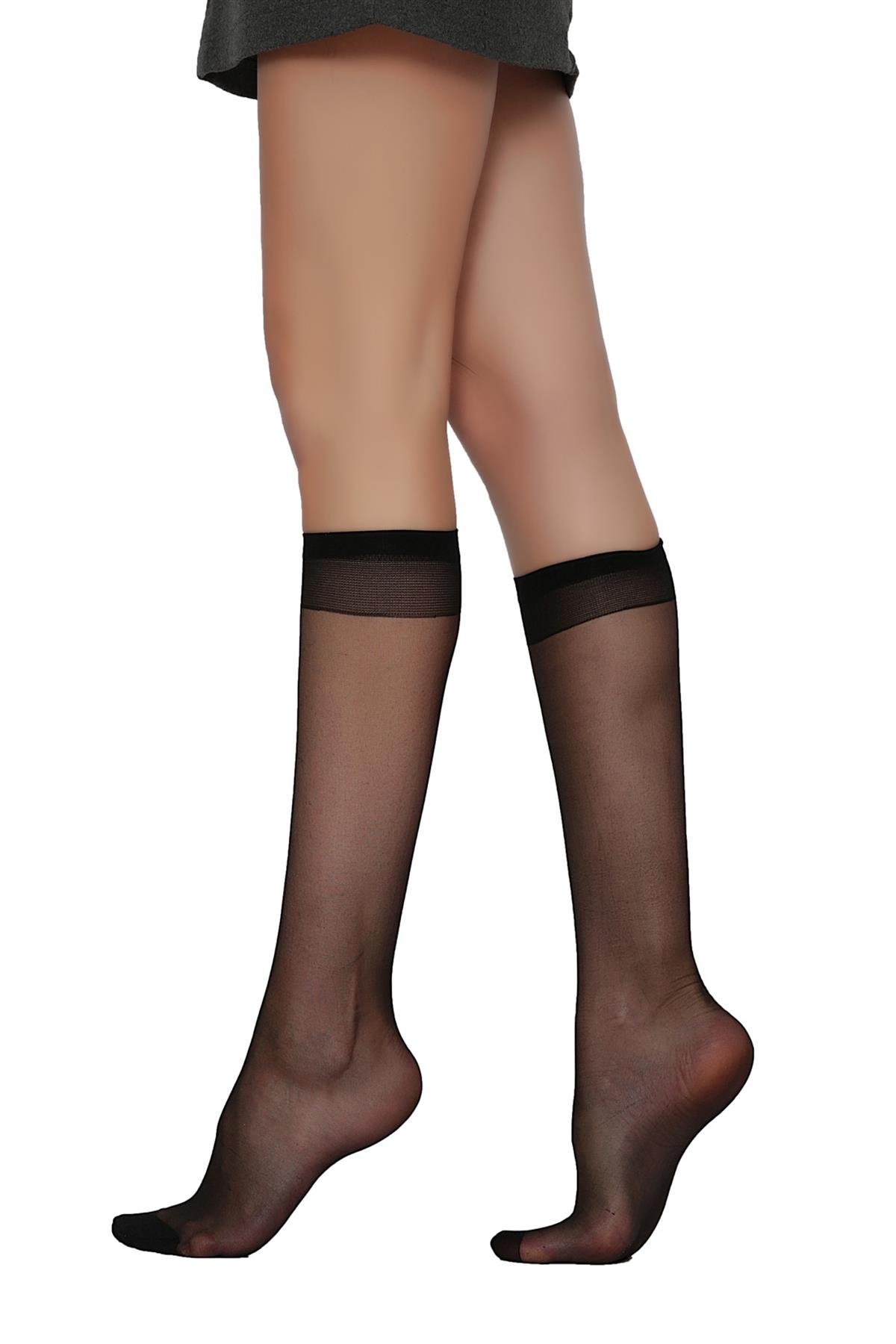 Lady Fity 15 Dizaltı Çorap SİYAH