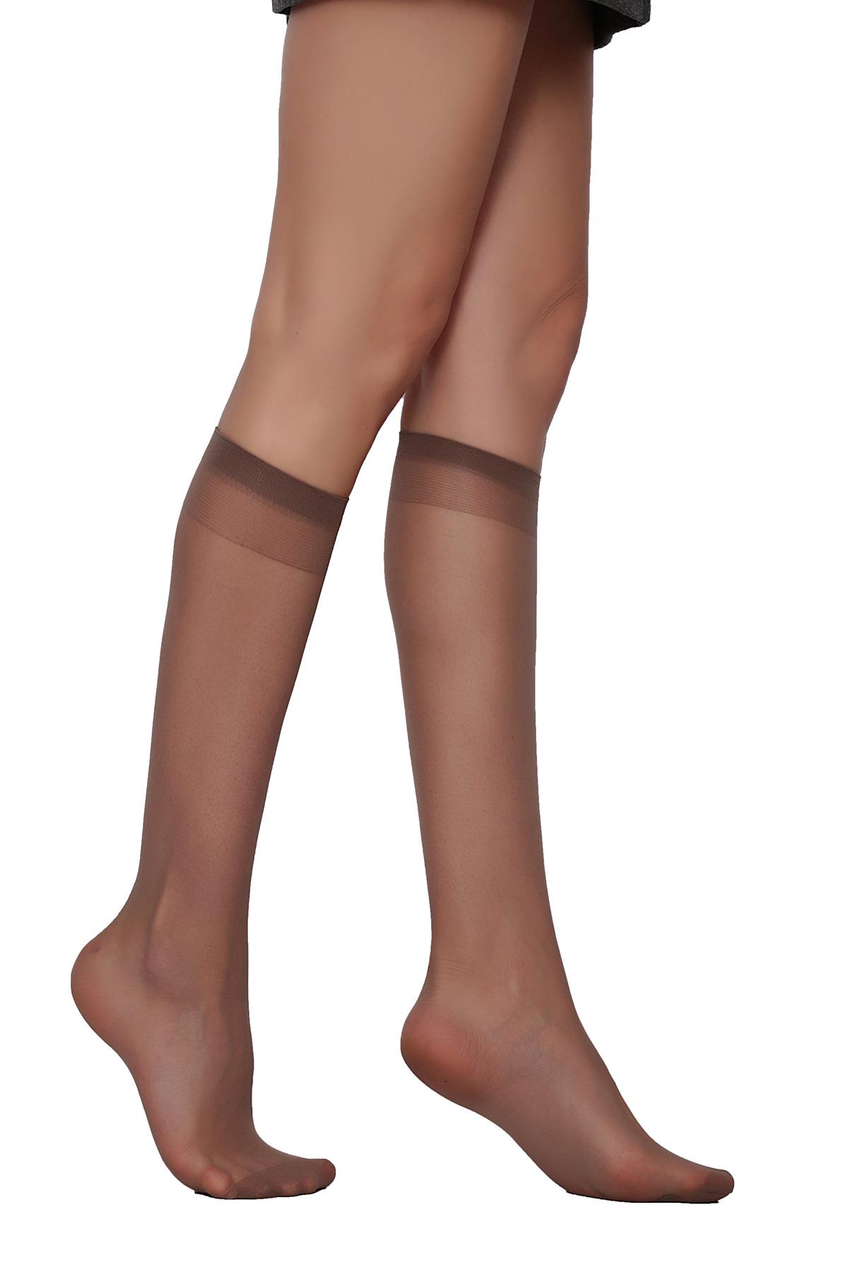 Lady Fity 15 Dizaltı Çorap VİZON