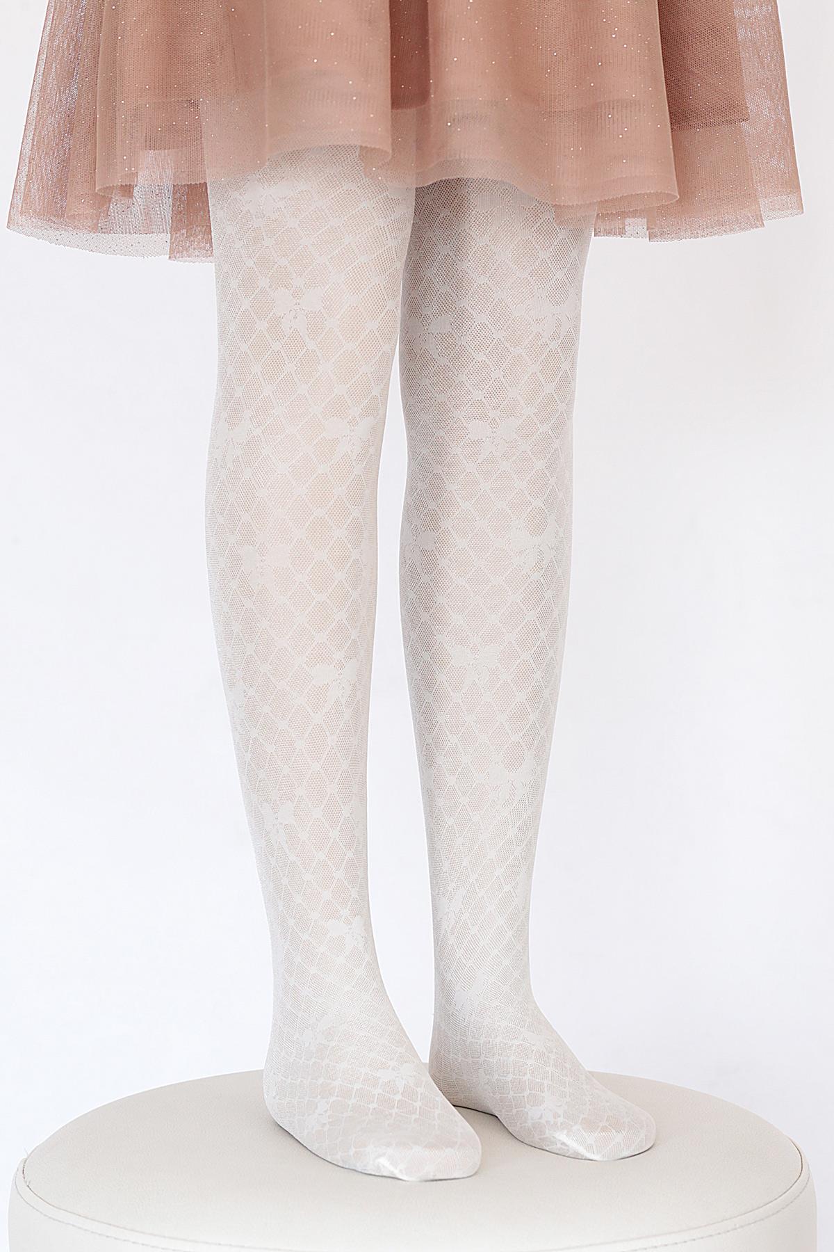 Melek Çocuk Külotlu Çorap KEMİK