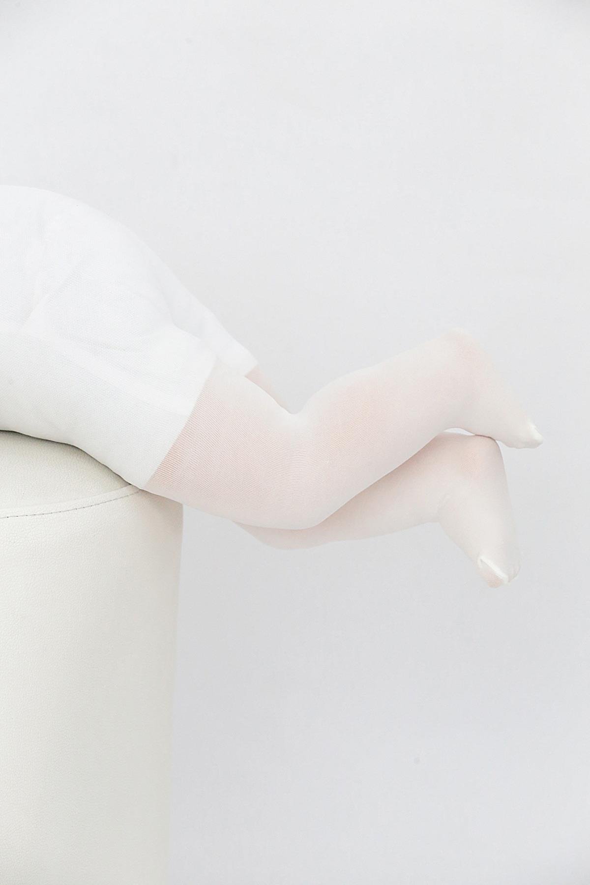 Mycro 50 Bebek Külotlu Çorap KEMİK