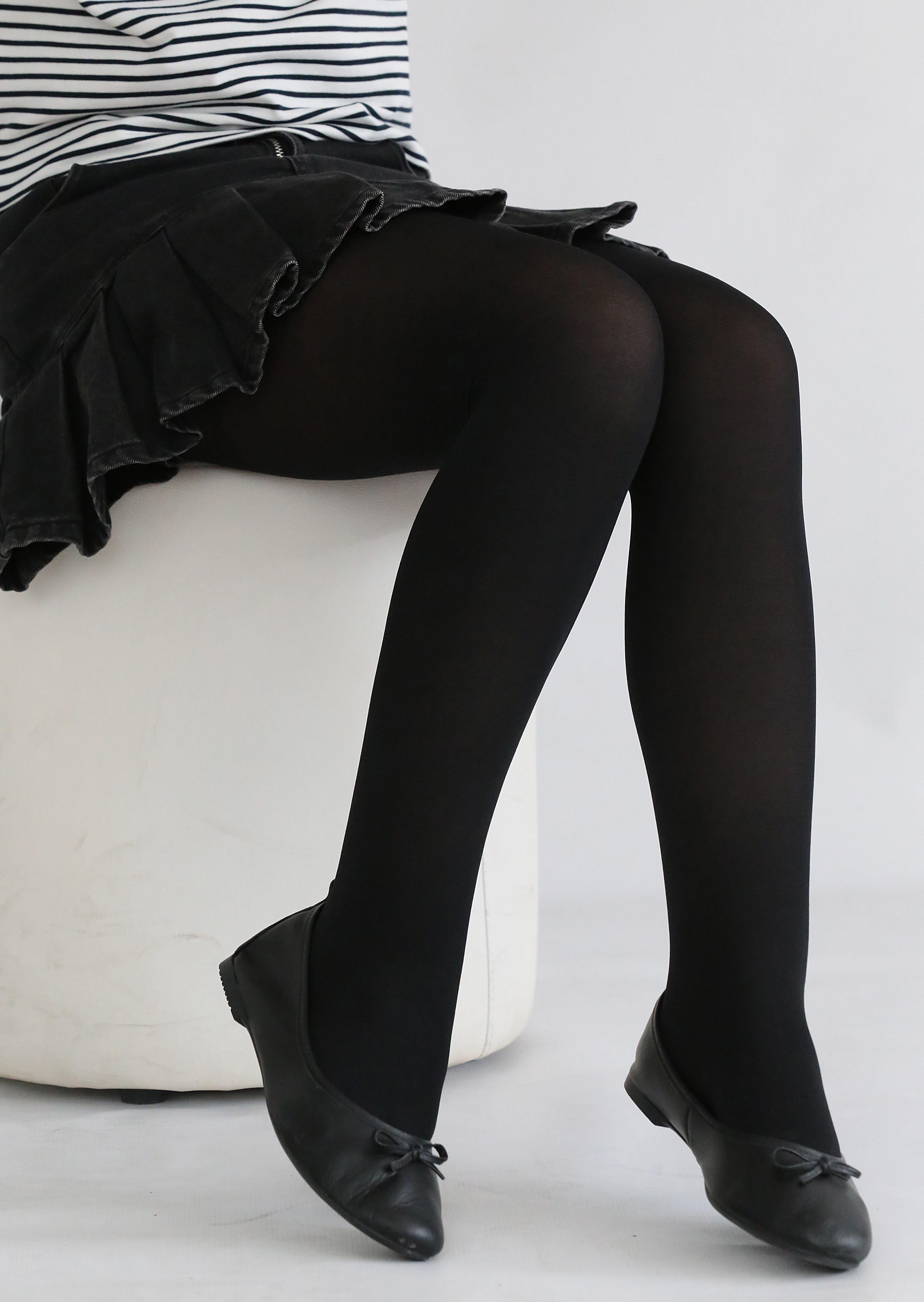 Mycro 50 Çocuk Külotlu Çorap SİYAH