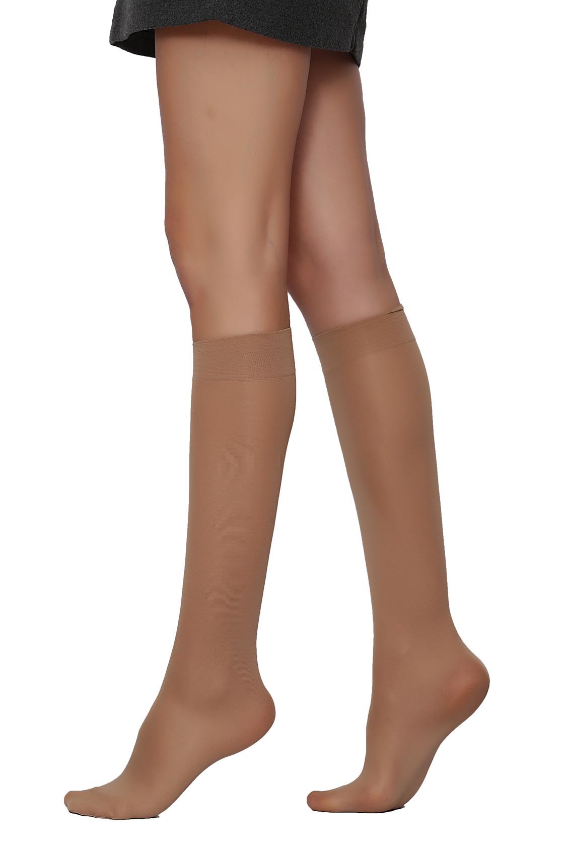 Mycro 50 Dizaltı Çorap BRONZ