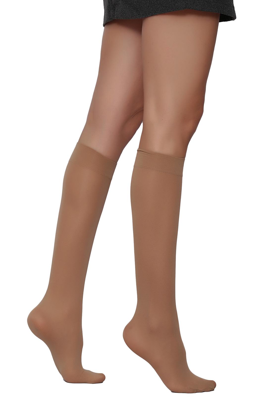 Mycro 50 Dizaltı Çorap BRONZ